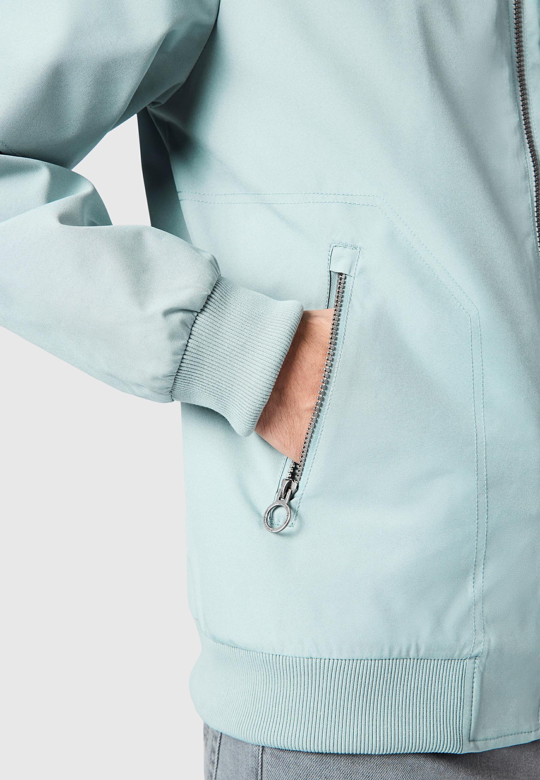 wasserdichte Übergangsjacke mit Kapuze "Stuartt Summer YOUMODO" Stone Blue