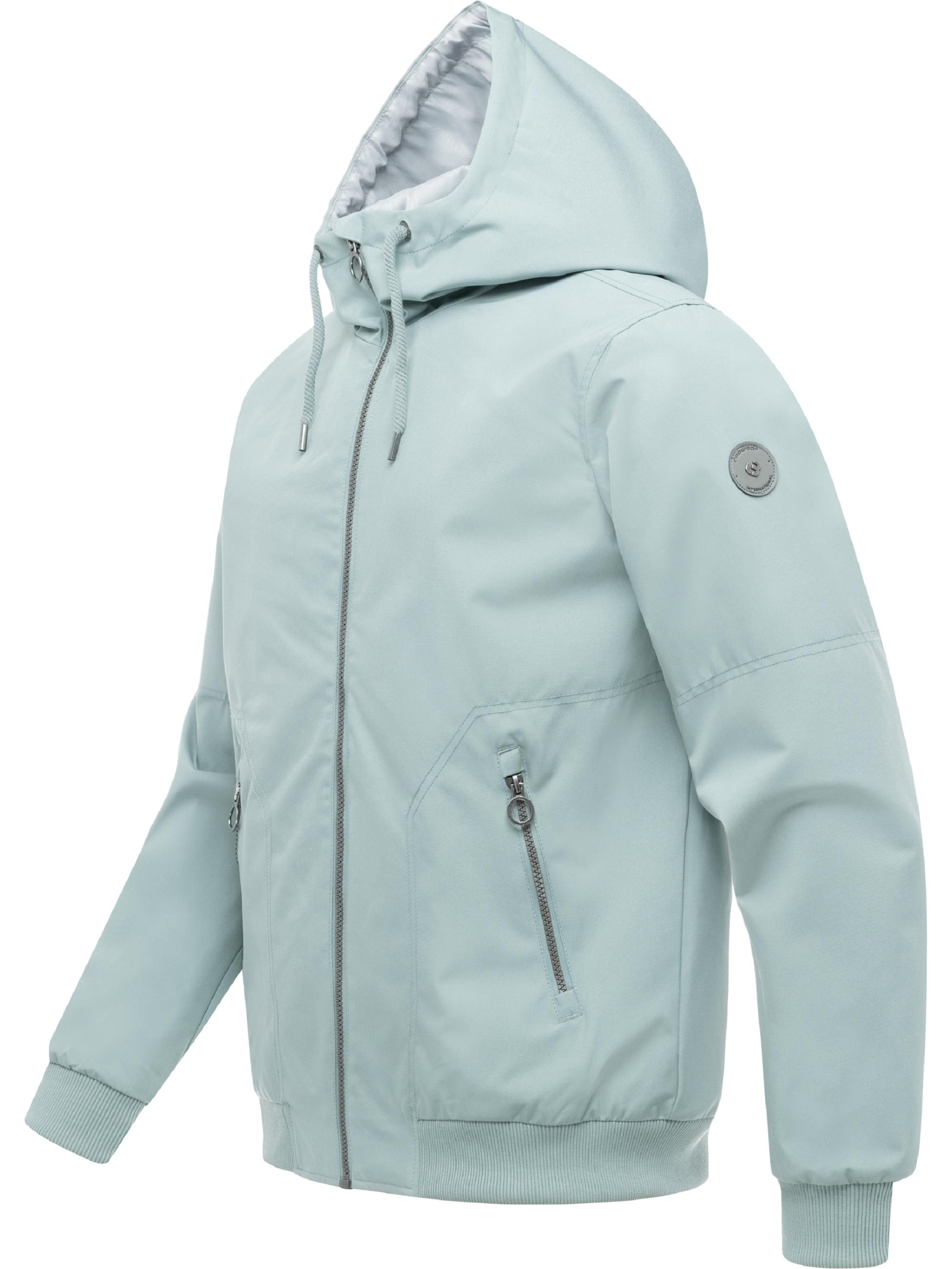 wasserdichte Übergangsjacke mit Kapuze "Stuartt Summer YOUMODO" Stone Blue