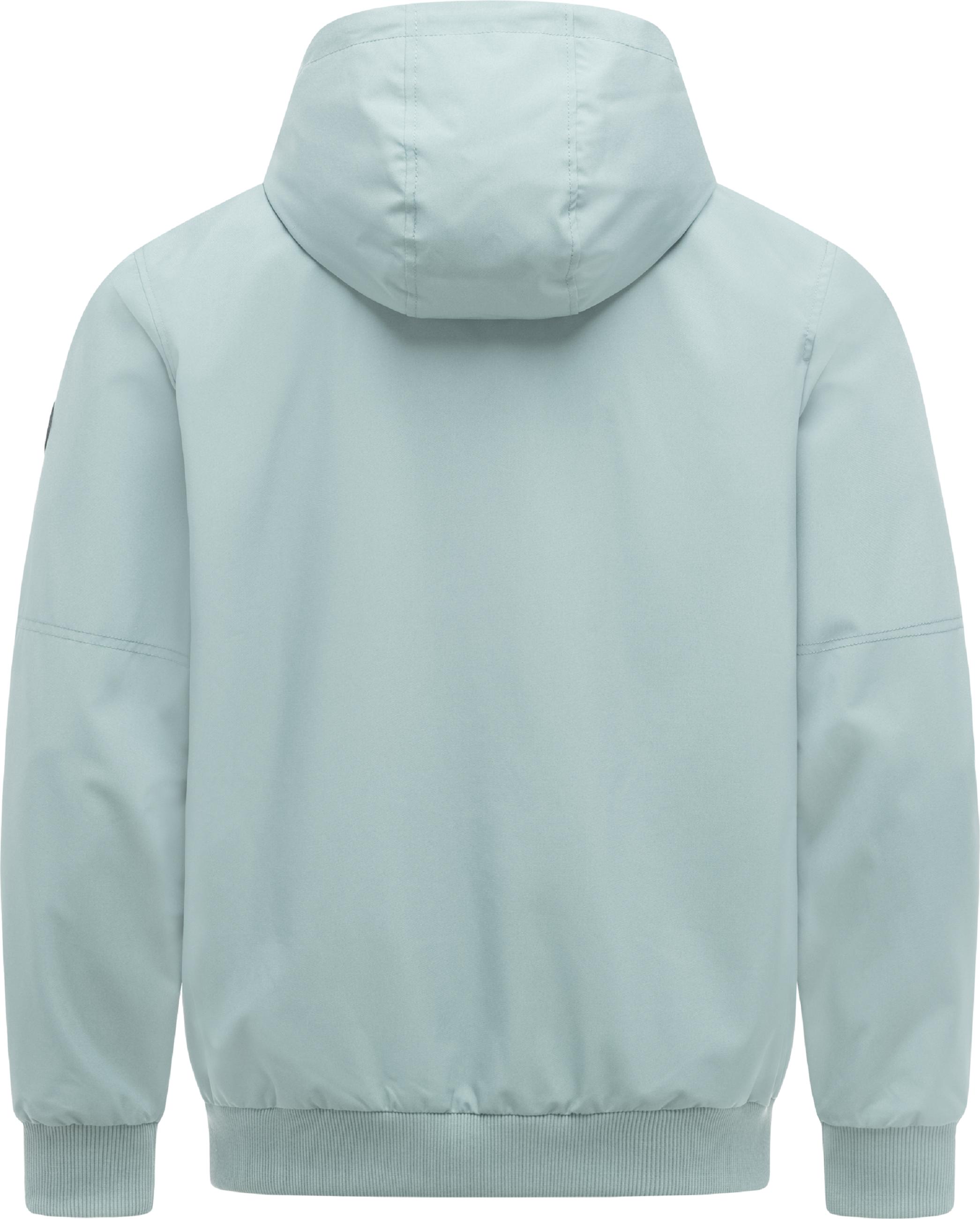 wasserdichte Übergangsjacke mit Kapuze "Stuartt Summer YOUMODO" Stone Blue