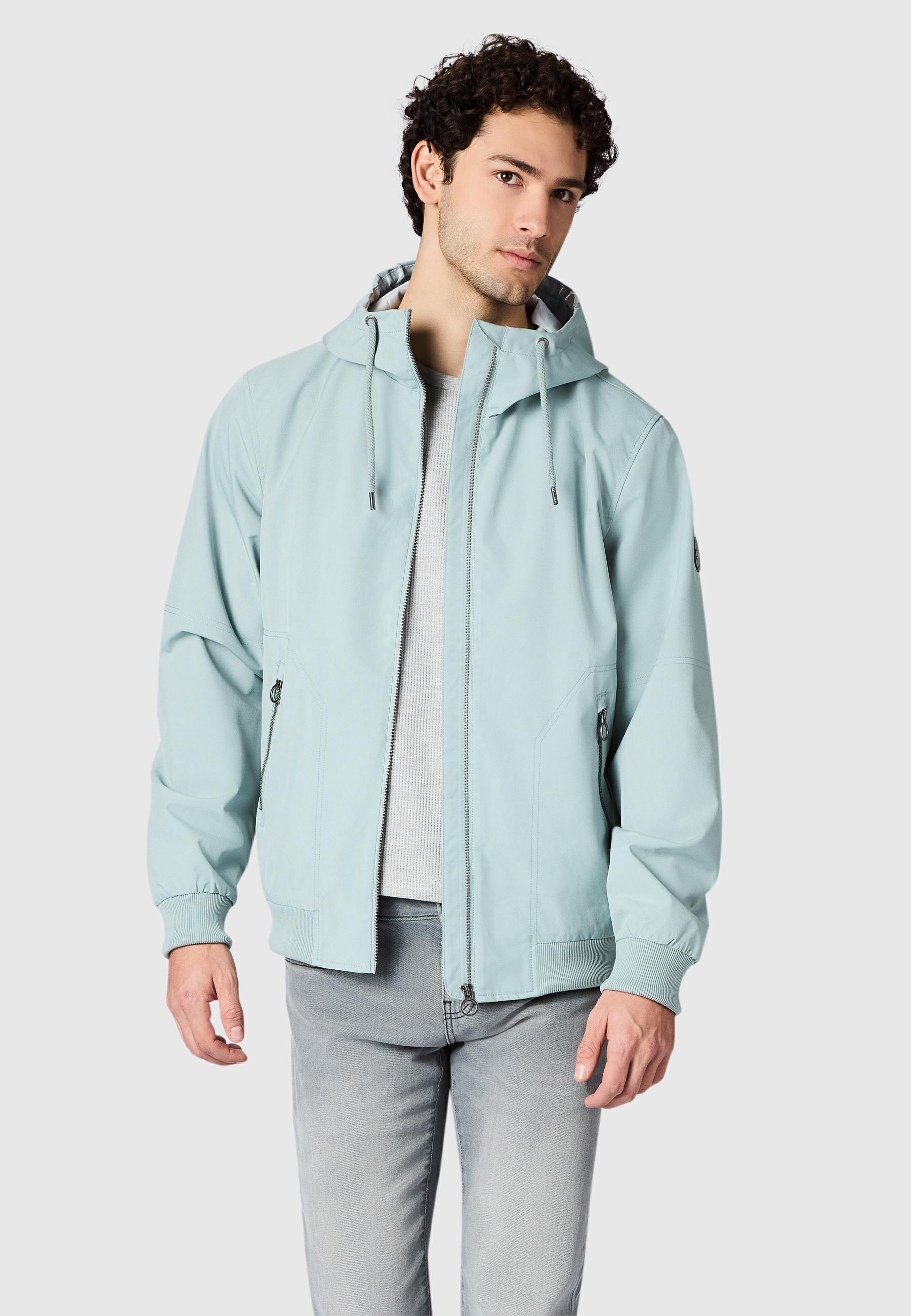 wasserdichte Übergangsjacke mit Kapuze "Stuartt Summer YOUMODO" Stone Blue