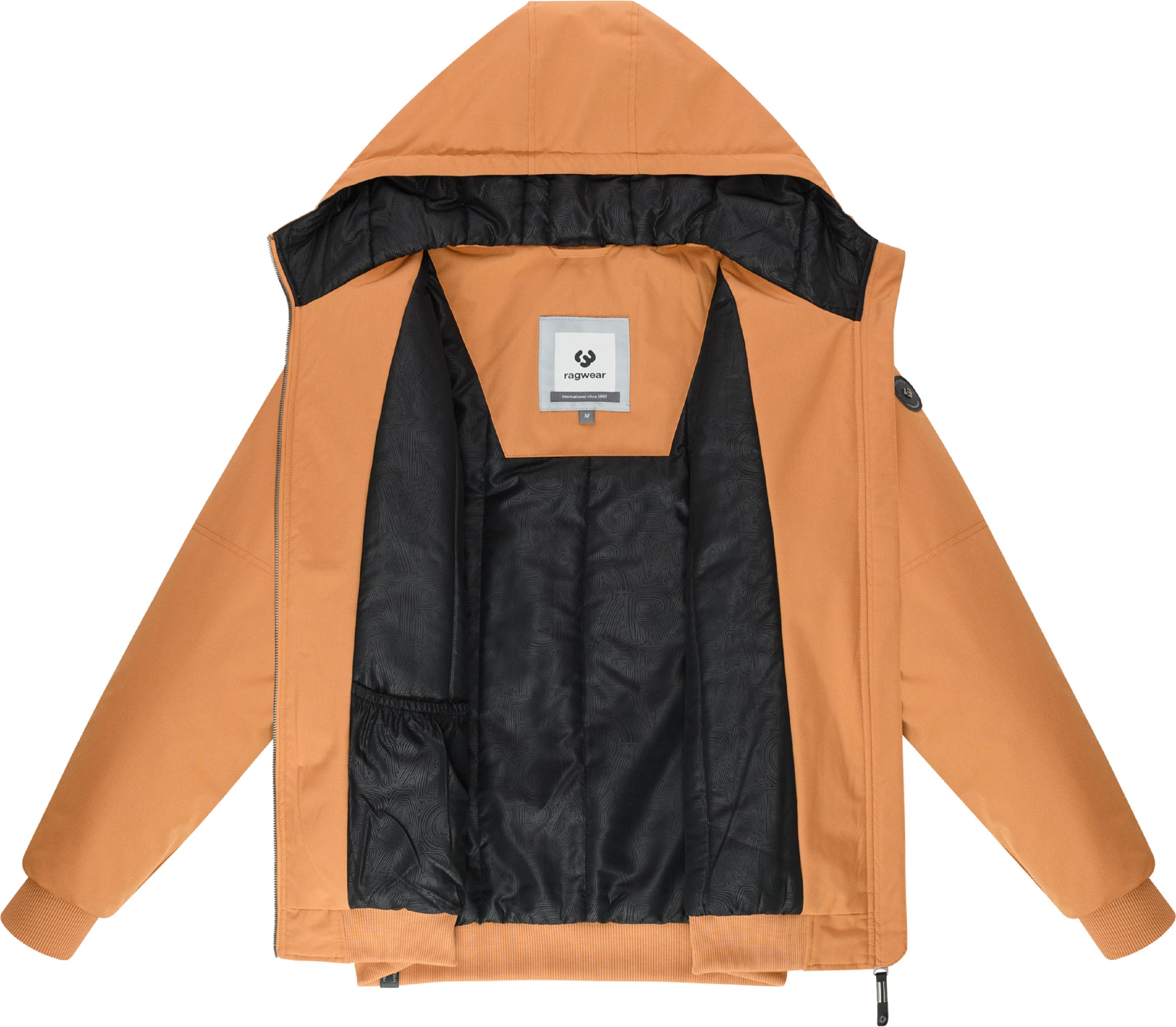 Wasserdichte Winterjacke mit verstellbarer Kapuze "Stuartt YOUMODO" Brown Sugar