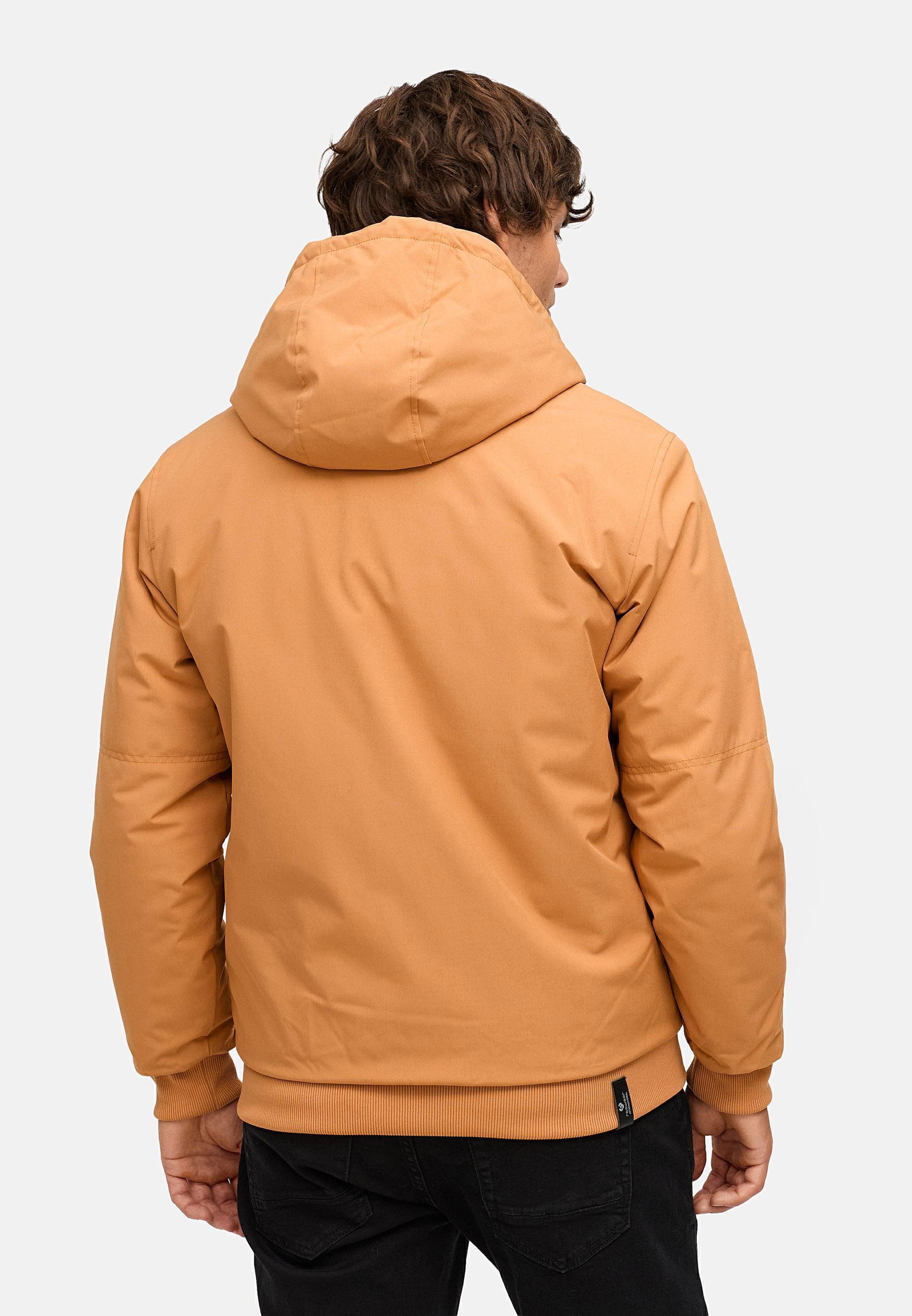 Wasserdichte Winterjacke mit verstellbarer Kapuze "Stuartt YOUMODO" Brown Sugar