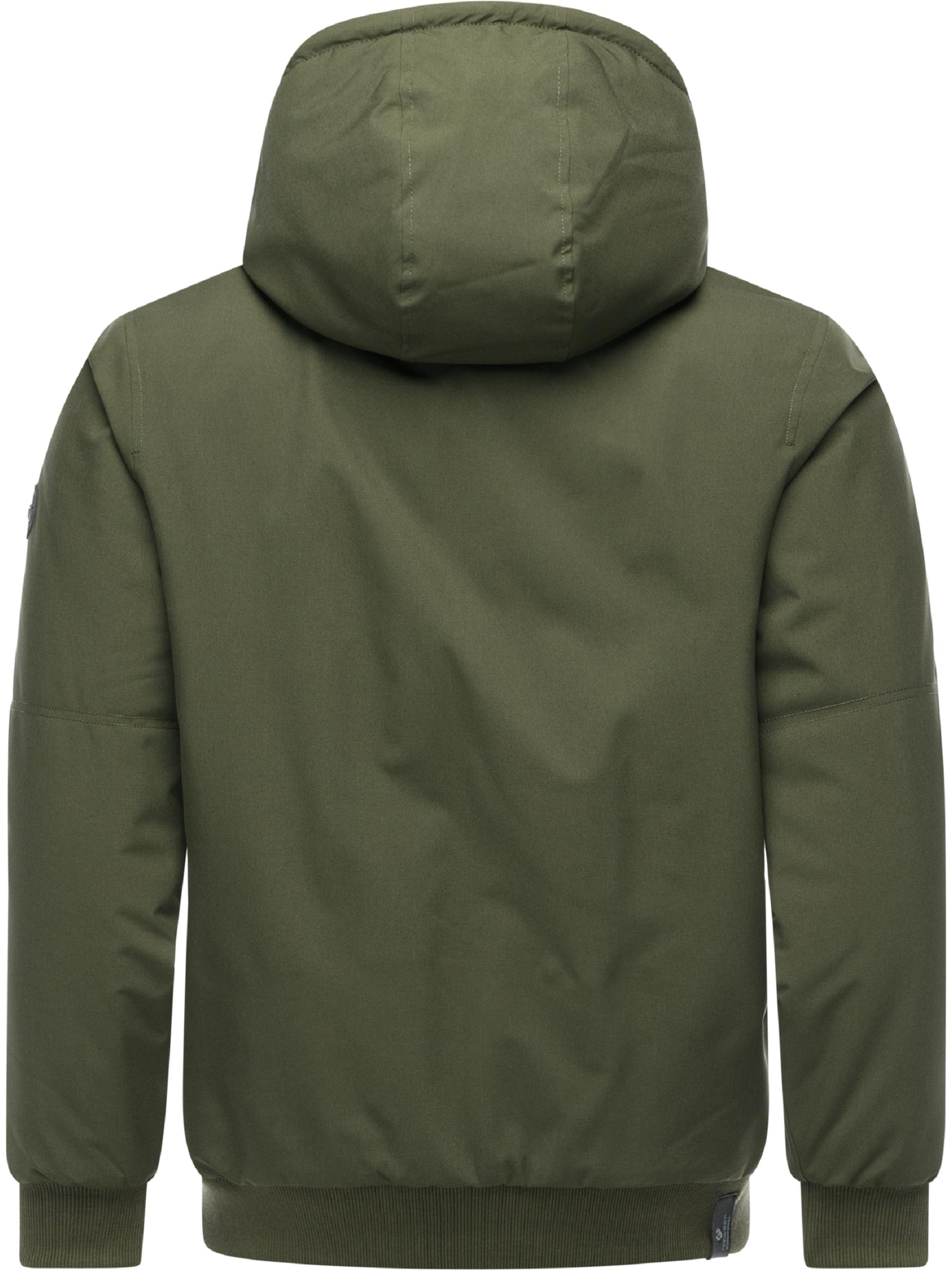 Wasserdichte Winterjacke mit verstellbarer Kapuze "Stuartt YOUMODO" Dark Olive