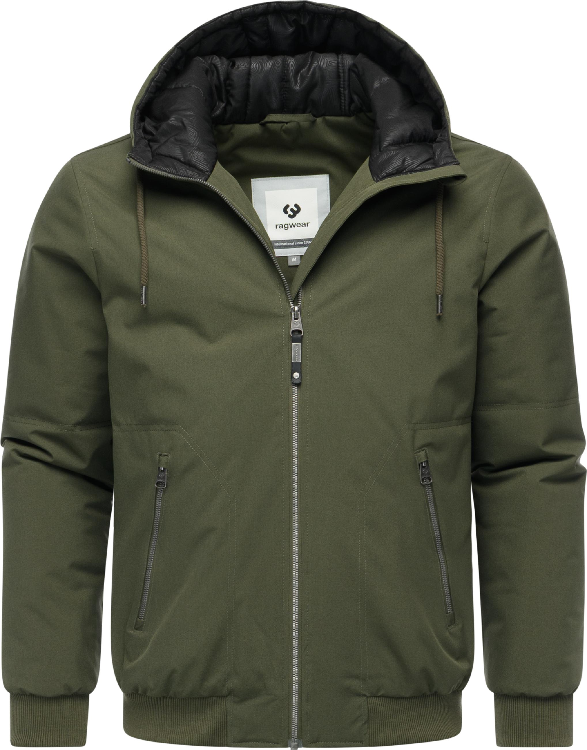 Wasserdichte Winterjacke mit verstellbarer Kapuze "Stuartt YOUMODO" Dark Olive