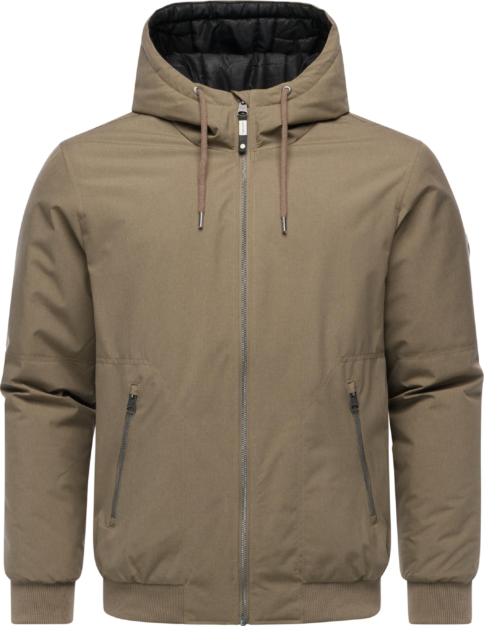 Wasserdichte Winterjacke mit verstellbarer Kapuze "Stuartt YOUMODO" Mocca