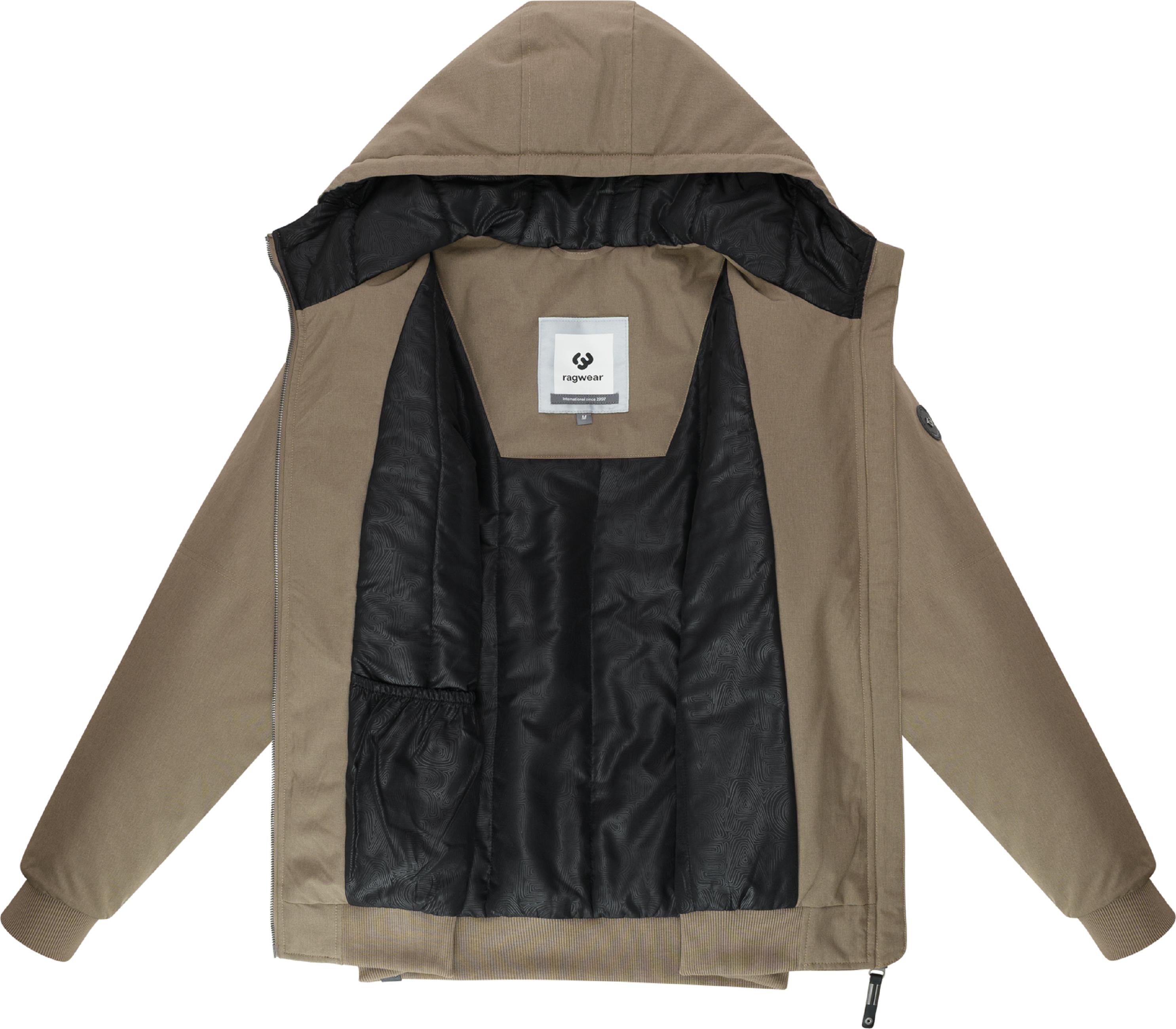 Wasserdichte Winterjacke mit verstellbarer Kapuze "Stuartt YOUMODO" Mocca
