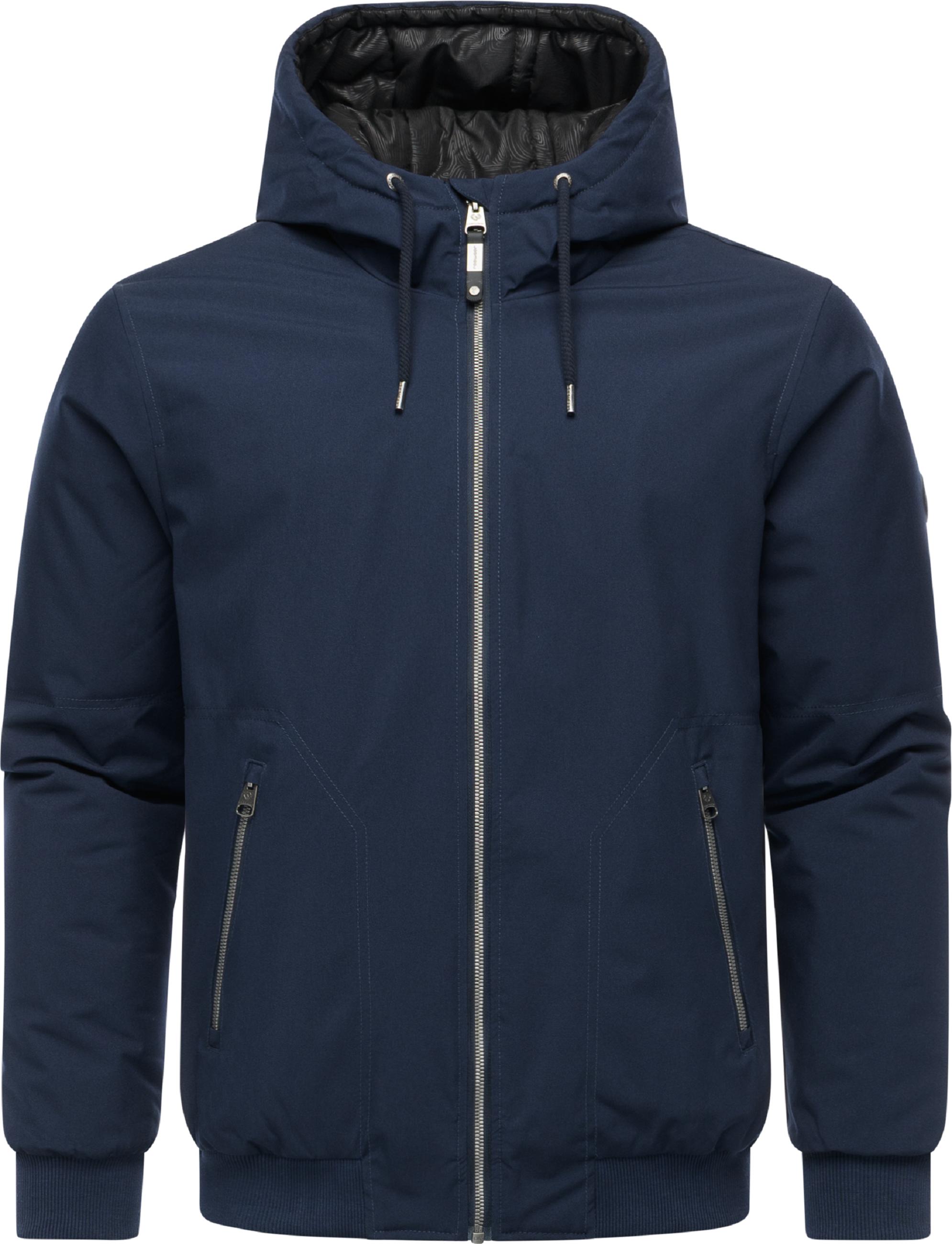 Wasserdichte Winterjacke mit verstellbarer Kapuze "Stuartt YOUMODO" Navy