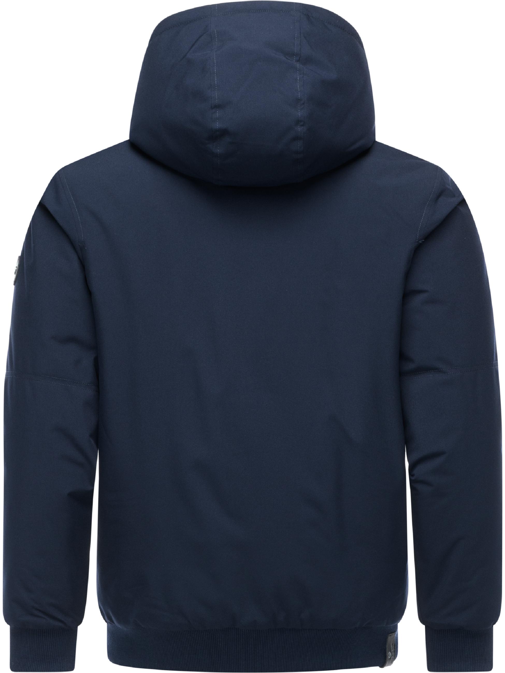 Wasserdichte Winterjacke mit verstellbarer Kapuze "Stuartt YOUMODO" Navy
