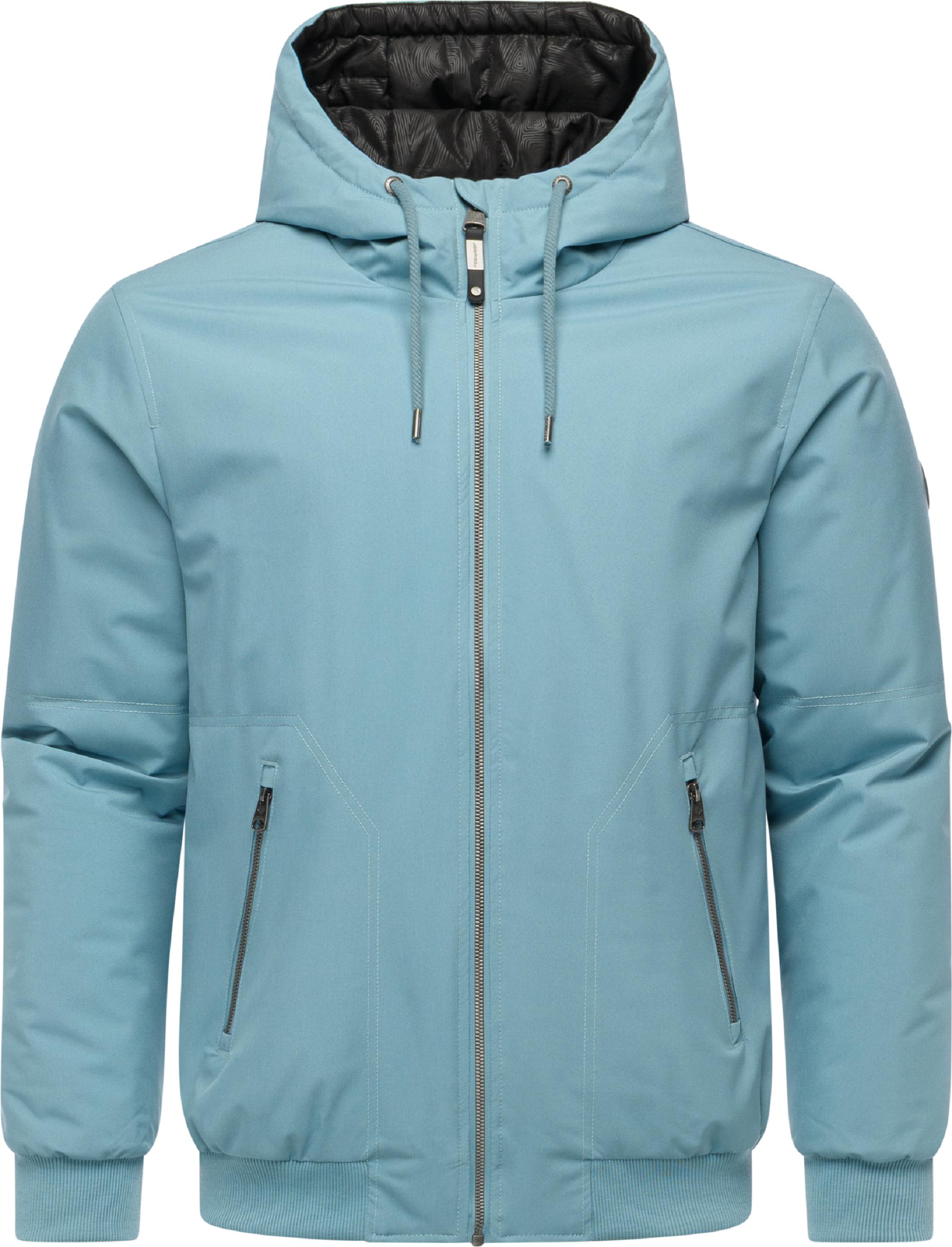 Wasserdichte Winterjacke mit verstellbarer Kapuze "Stuartt YOUMODO" Stone Blue