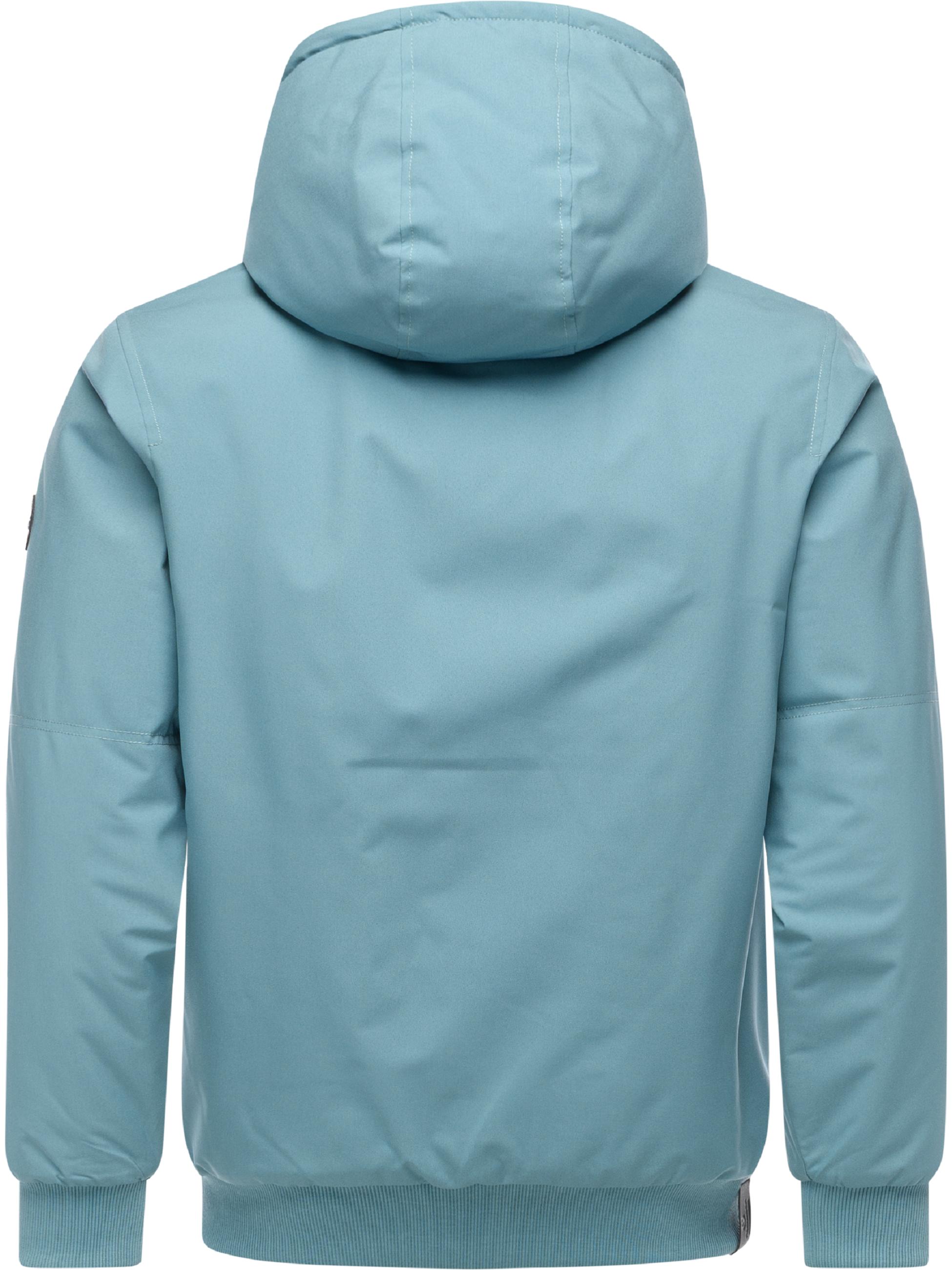 Wasserdichte Winterjacke mit verstellbarer Kapuze "Stuartt YOUMODO" Stone Blue