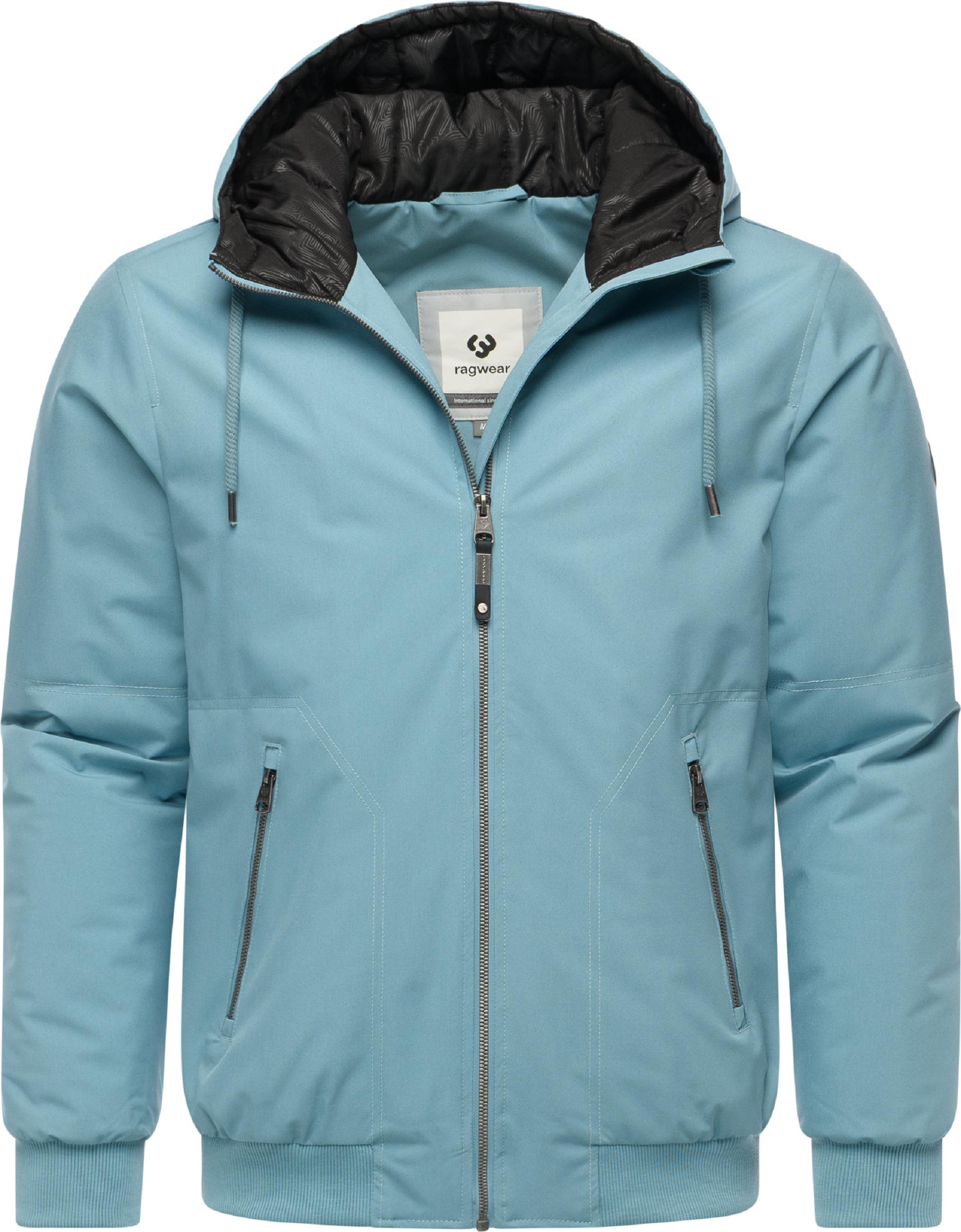 Wasserdichte Winterjacke mit verstellbarer Kapuze "Stuartt YOUMODO" Stone Blue