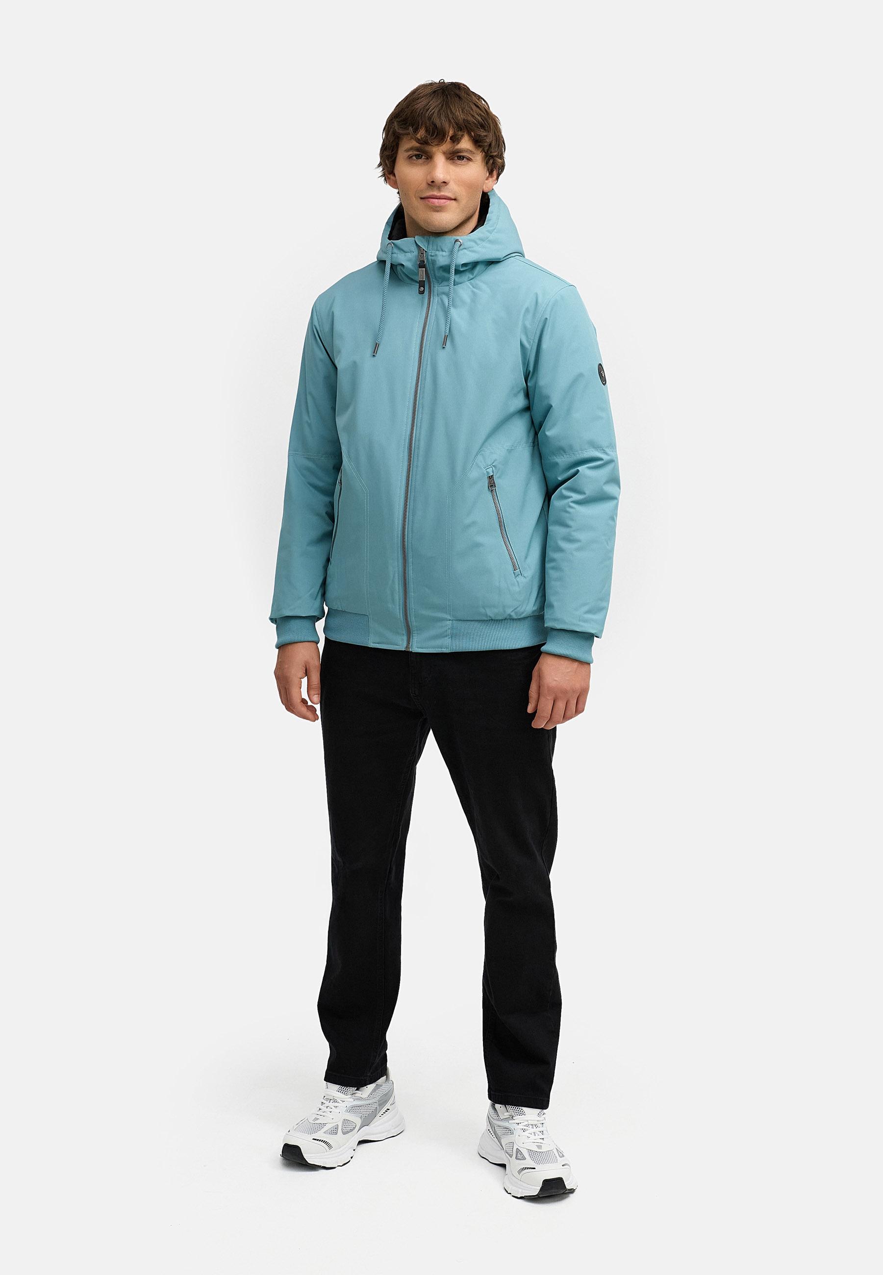 Wasserdichte Winterjacke mit verstellbarer Kapuze "Stuartt YOUMODO" Stone Blue