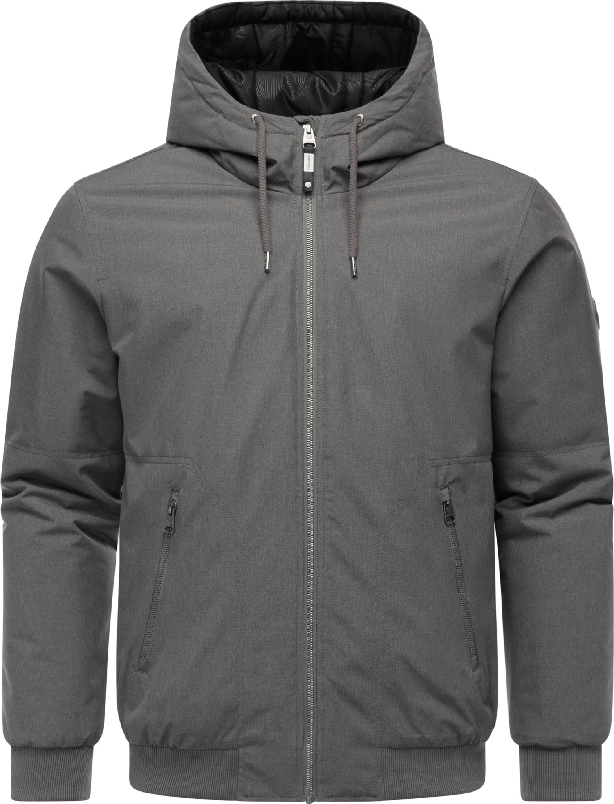 Wasserdichte Winterjacke mit verstellbarer Kapuze "Stuartt YOUMODO" Stone Grey