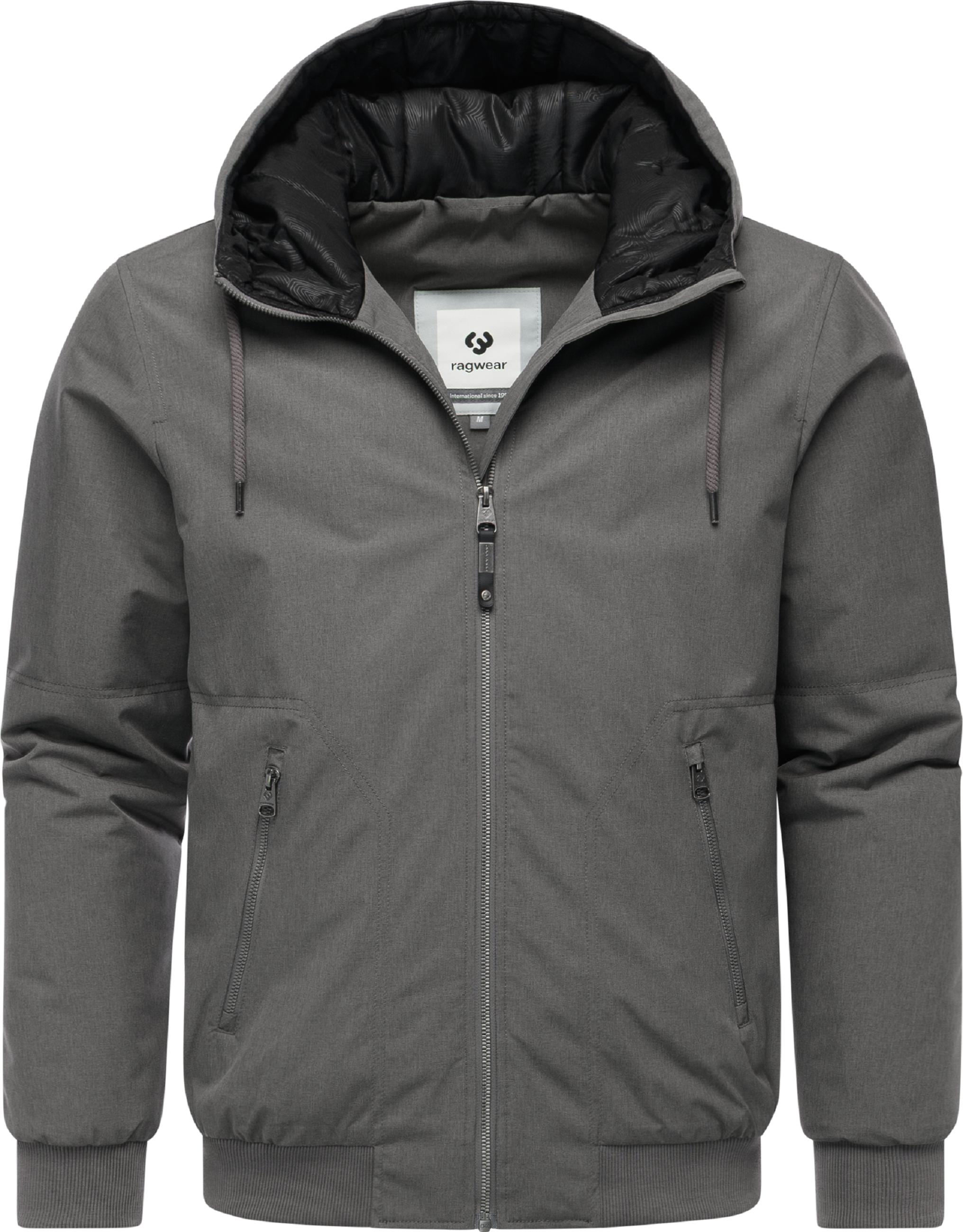 Wasserdichte Winterjacke mit verstellbarer Kapuze "Stuartt YOUMODO" Stone Grey