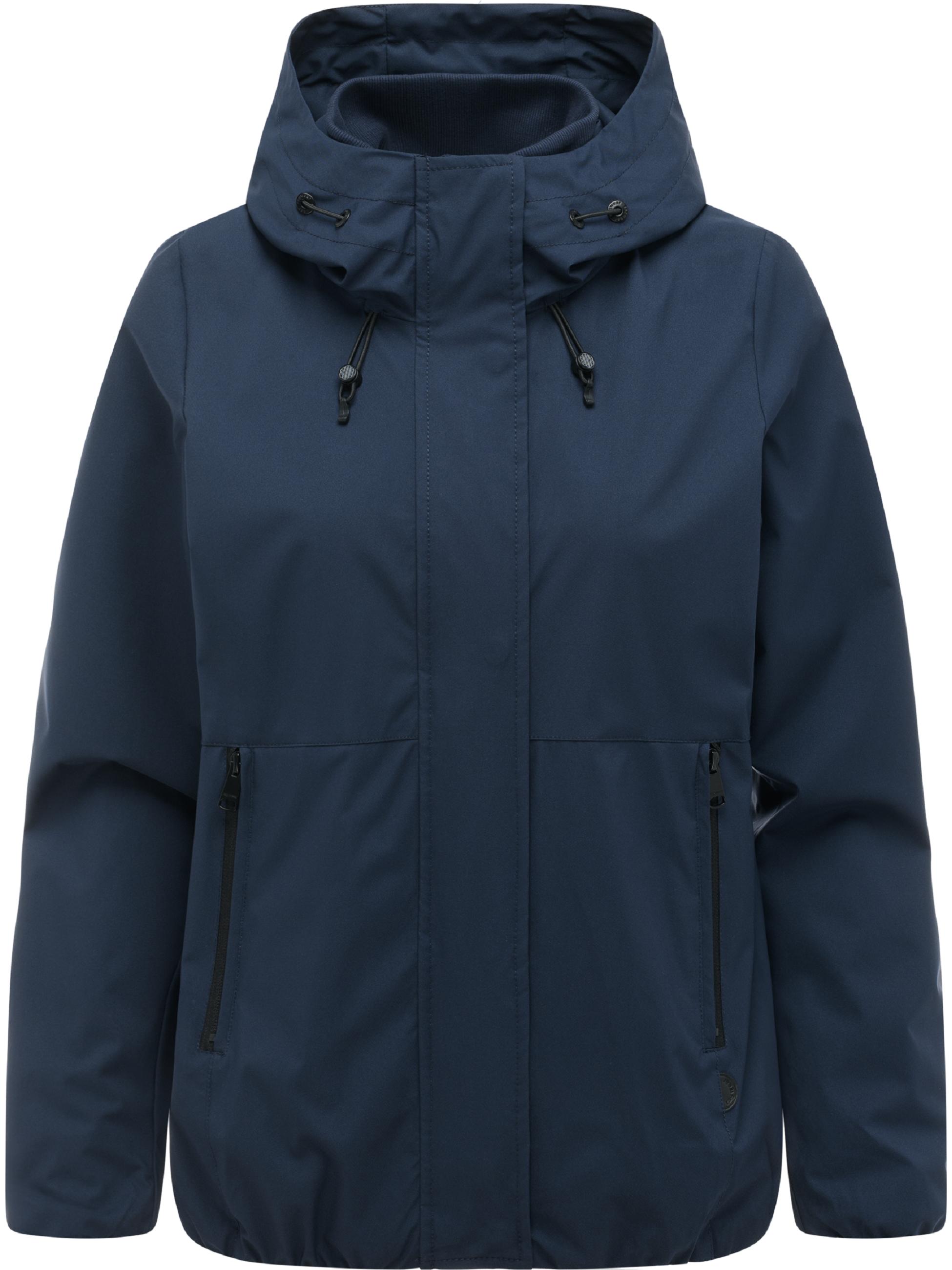 Wasserdichte Übergangsjacke mit Kapuze "Sunniva Light" Navy26