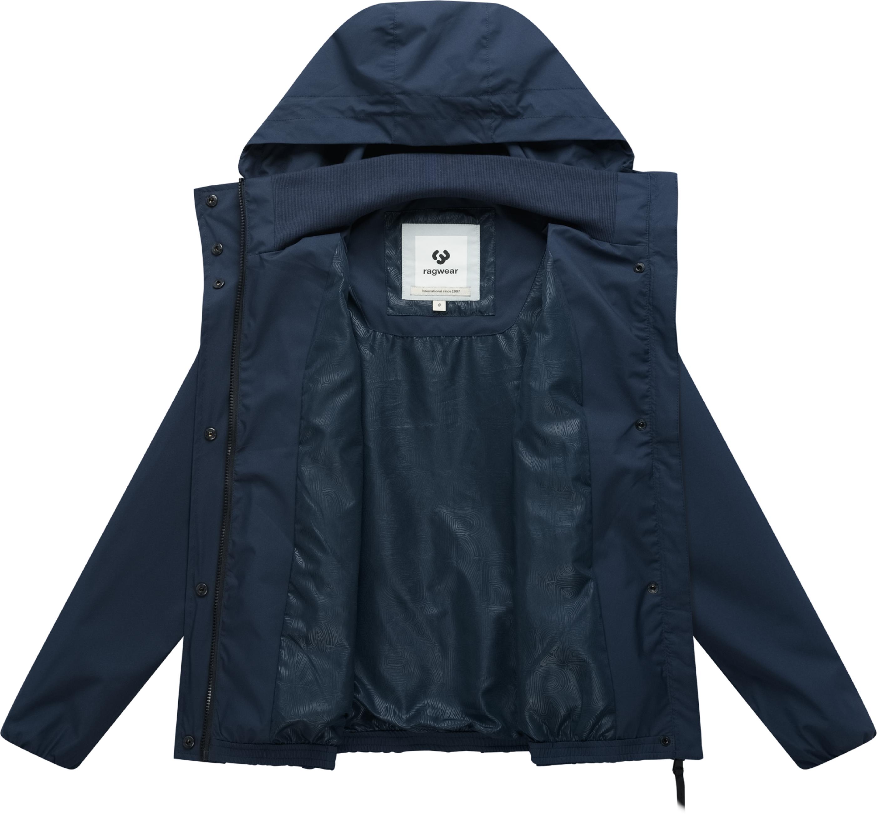Wasserdichte Übergangsjacke mit Kapuze "Sunniva Light" Navy26