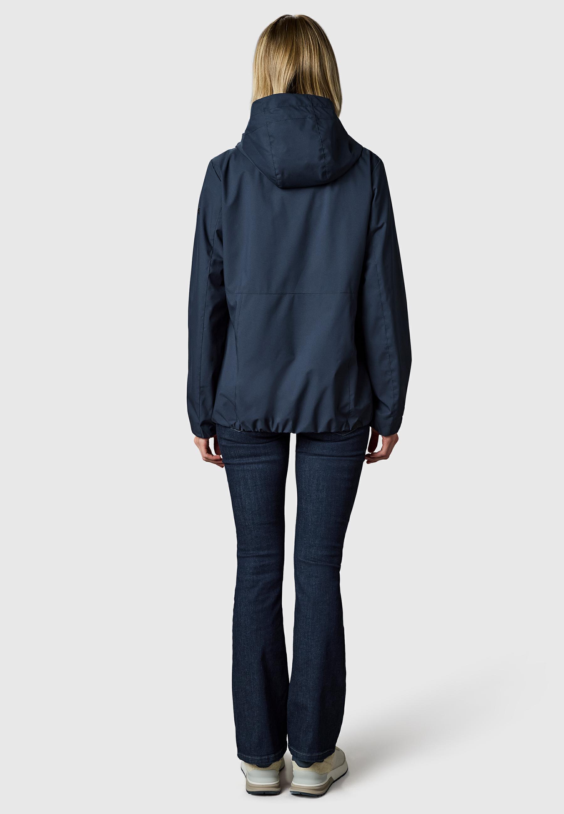 Wasserdichte Übergangsjacke mit Kapuze "Sunniva Light" Navy26