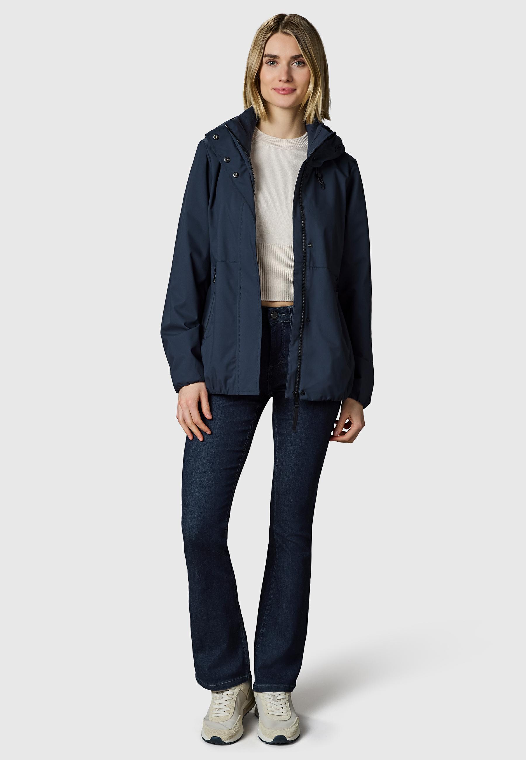 Wasserdichte Übergangsjacke mit Kapuze "Sunniva Light" Navy26