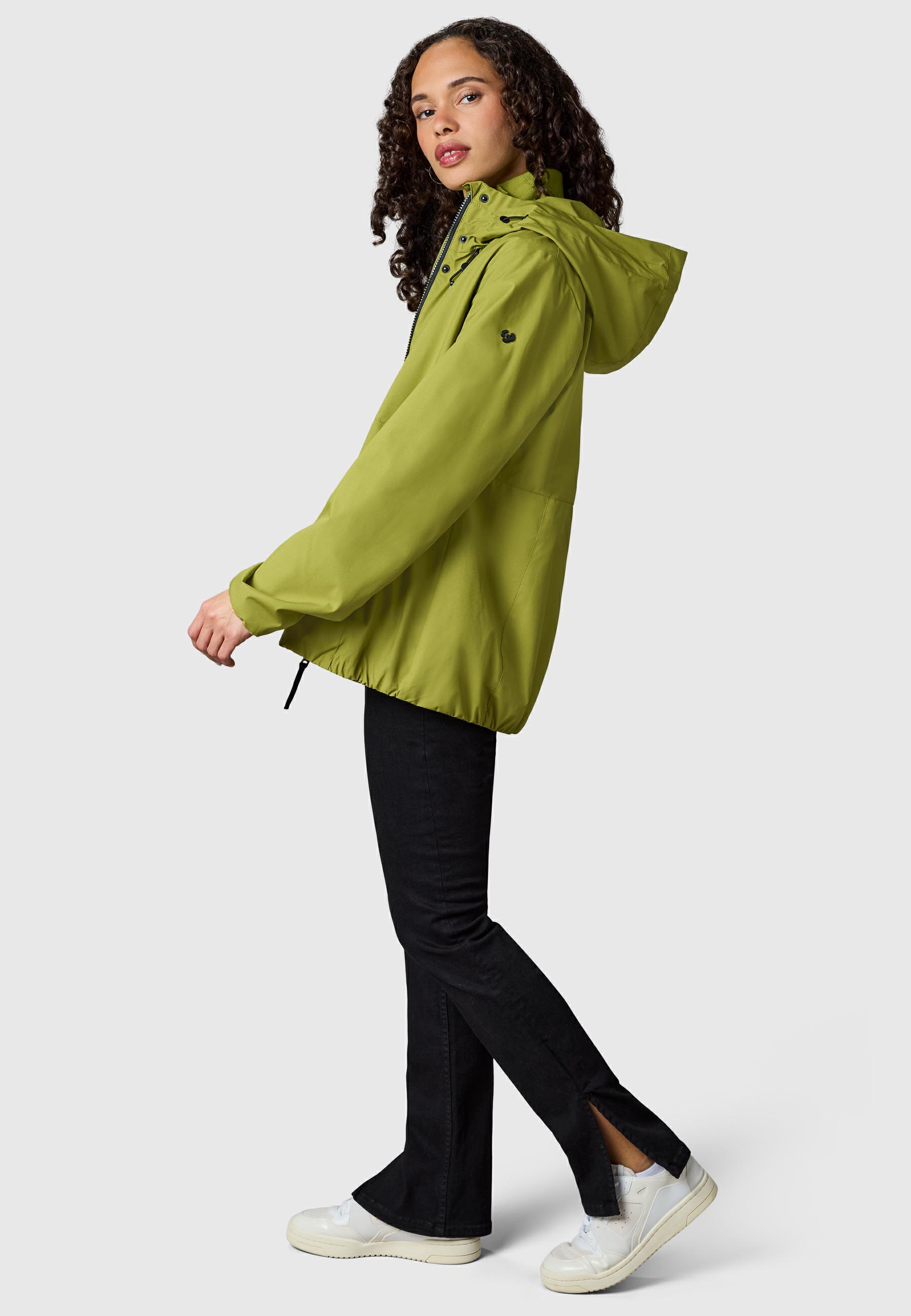 Wasserdichte Übergangsjacke mit Kapuze "Sunniva Light" Pistachio26