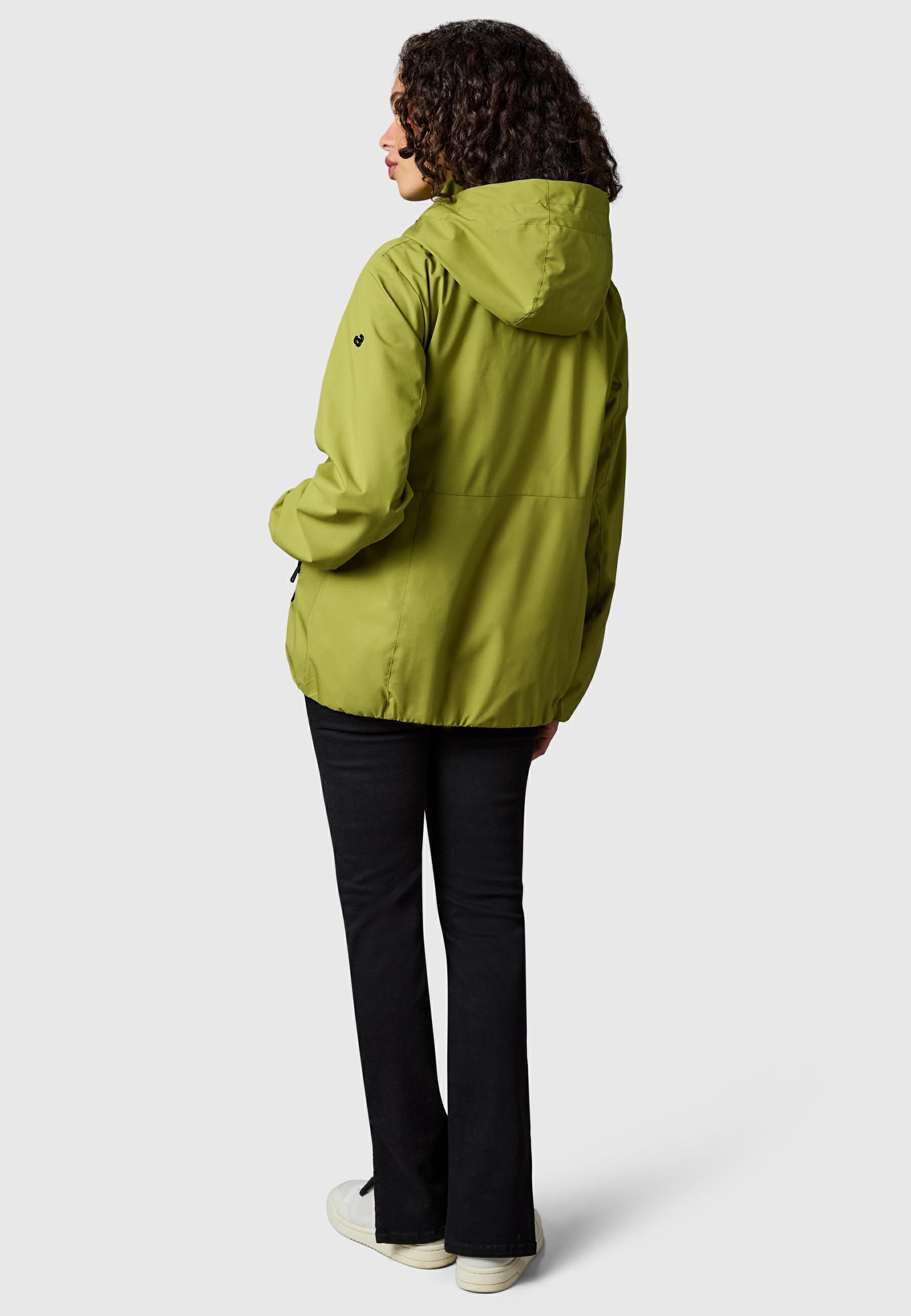 Wasserdichte Übergangsjacke mit Kapuze "Sunniva Light" Pistachio26