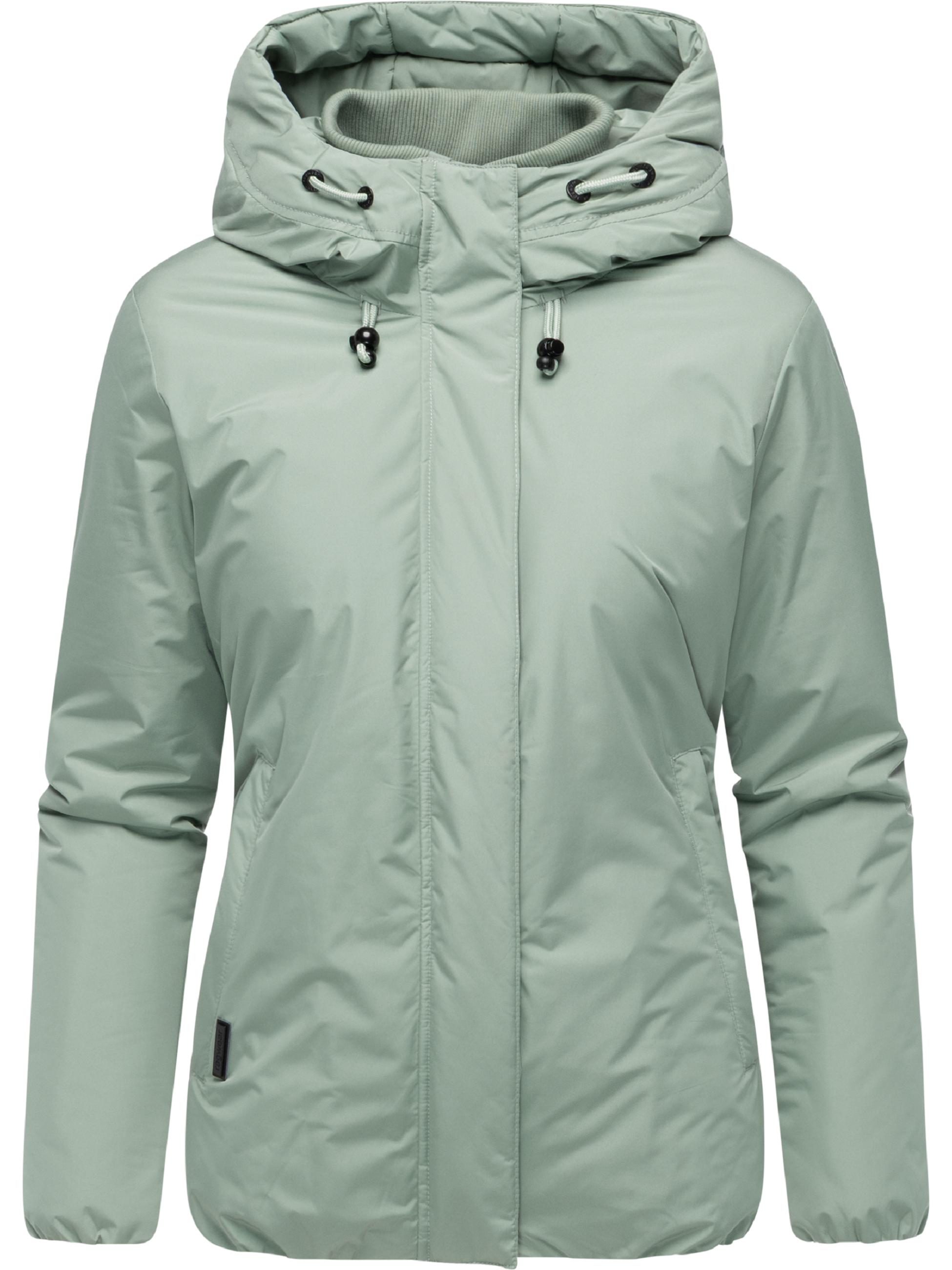 wasserdichte Winterjacke mit Kapuze "Sunniva Warm" Dusty Green