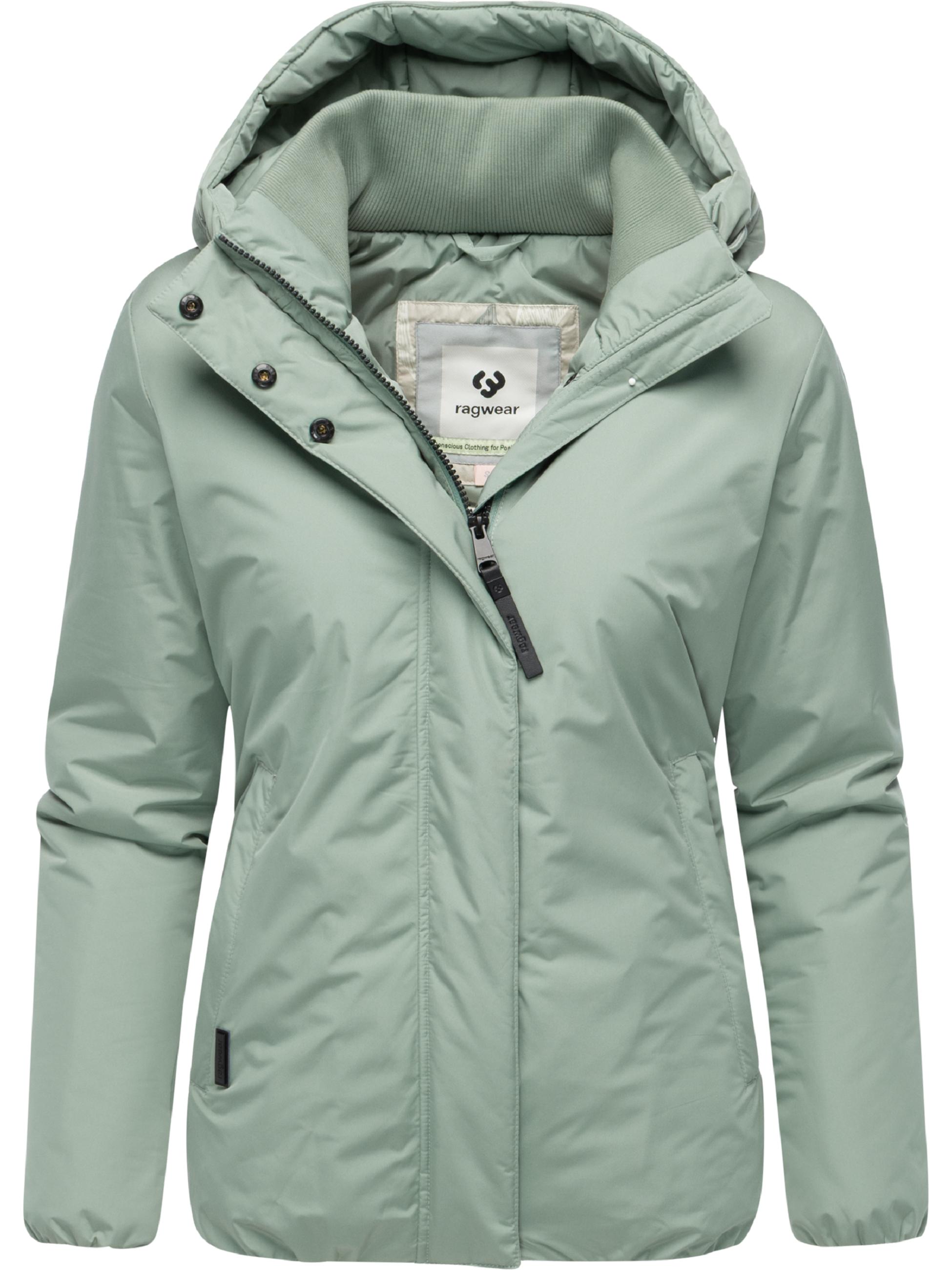 wasserdichte Winterjacke mit Kapuze "Sunniva Warm" Dusty Green