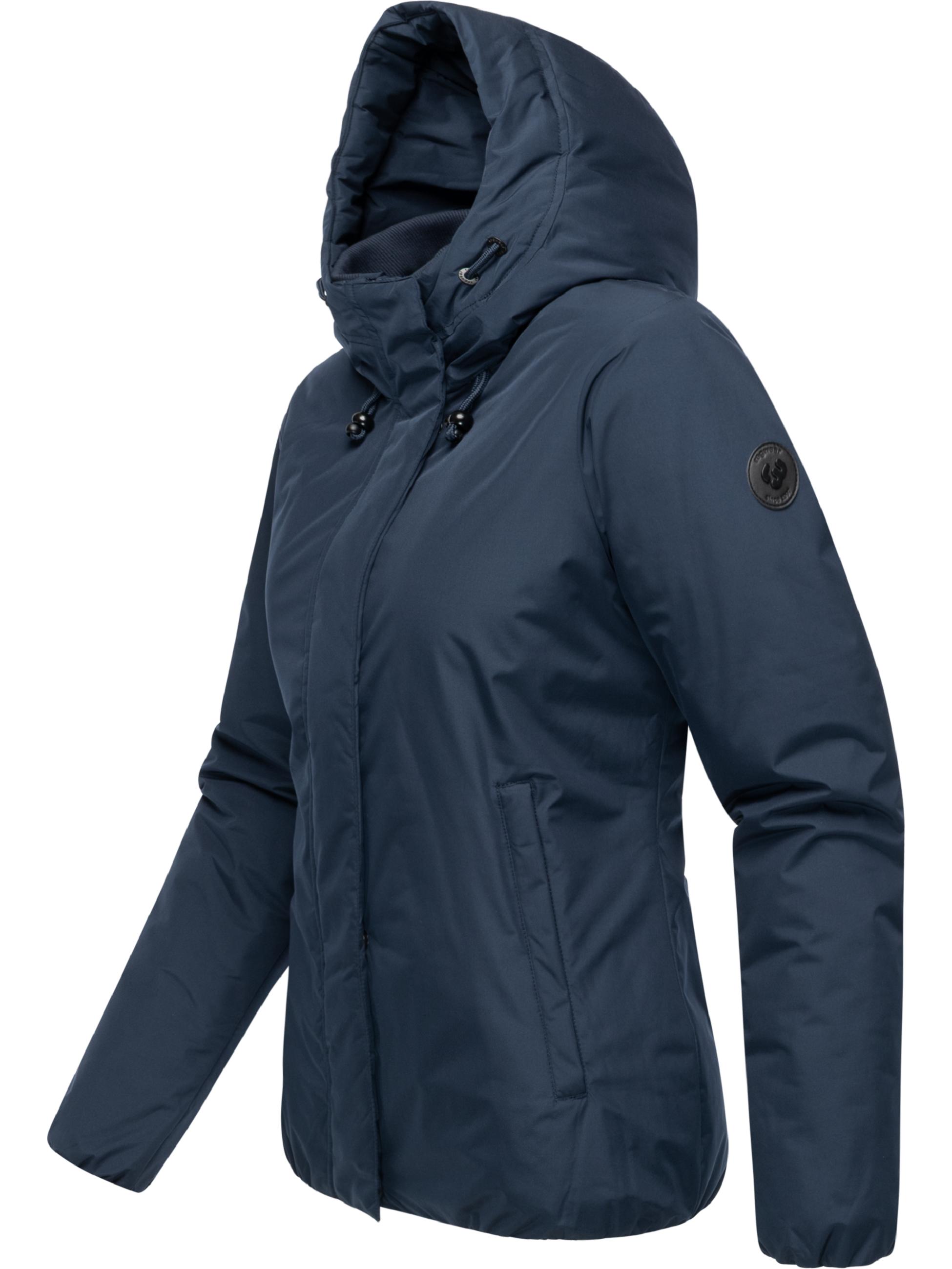 wasserdichte Winterjacke mit Kapuze "Sunniva Warm" Navy