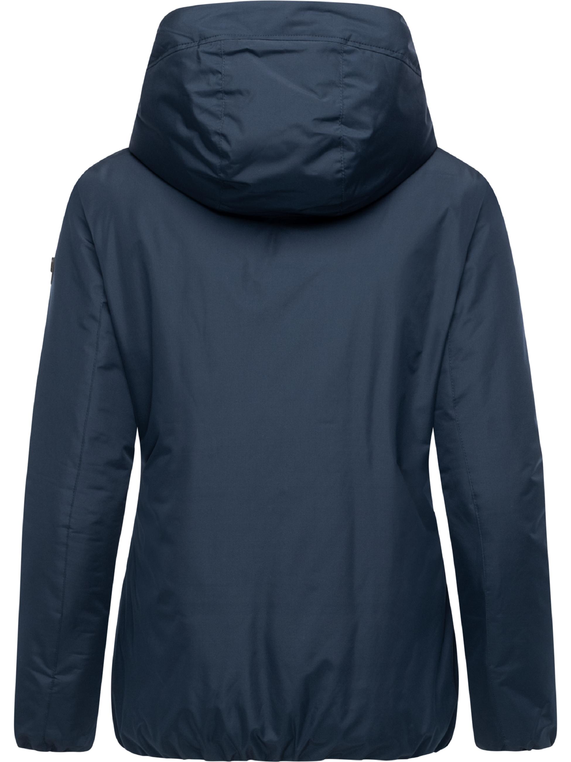 wasserdichte Winterjacke mit Kapuze "Sunniva Warm" Navy