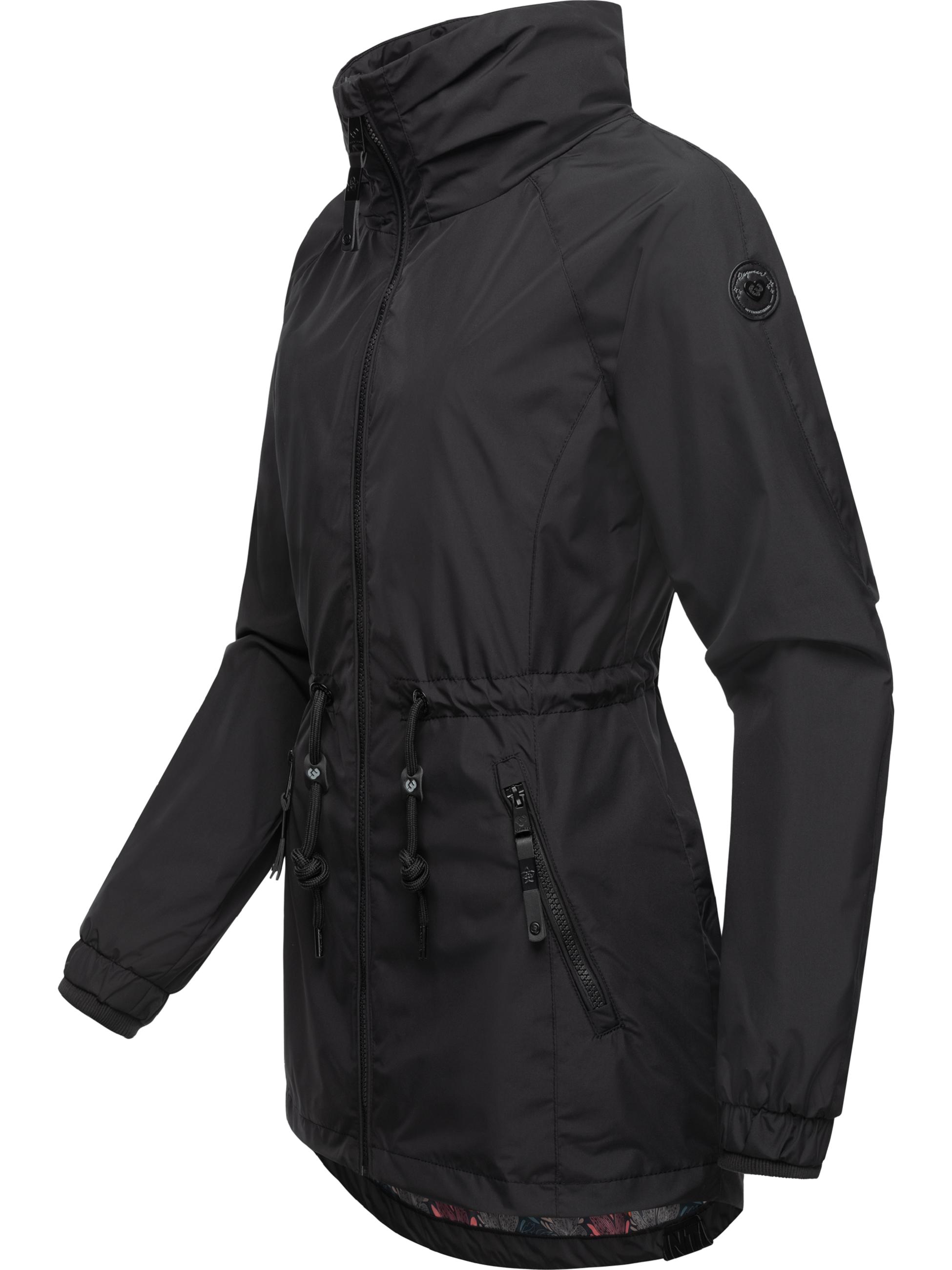 Wasserdichte Übergangsjacke "Tacy" Black