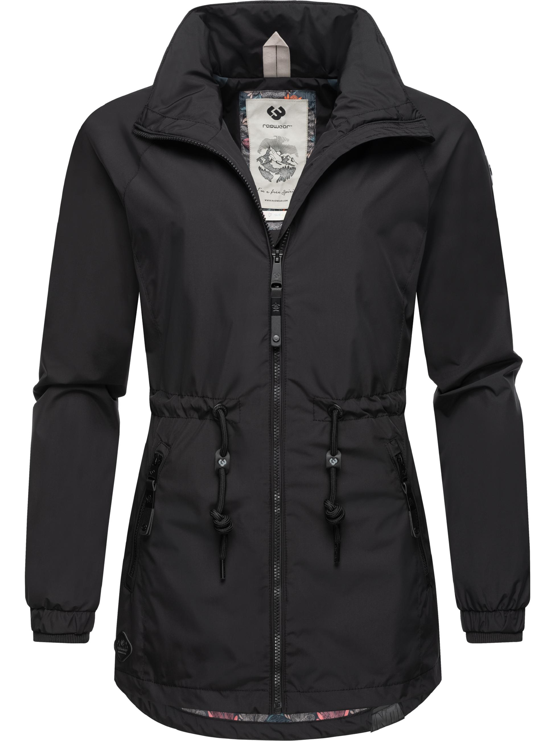 Wasserdichte Übergangsjacke "Tacy" Black