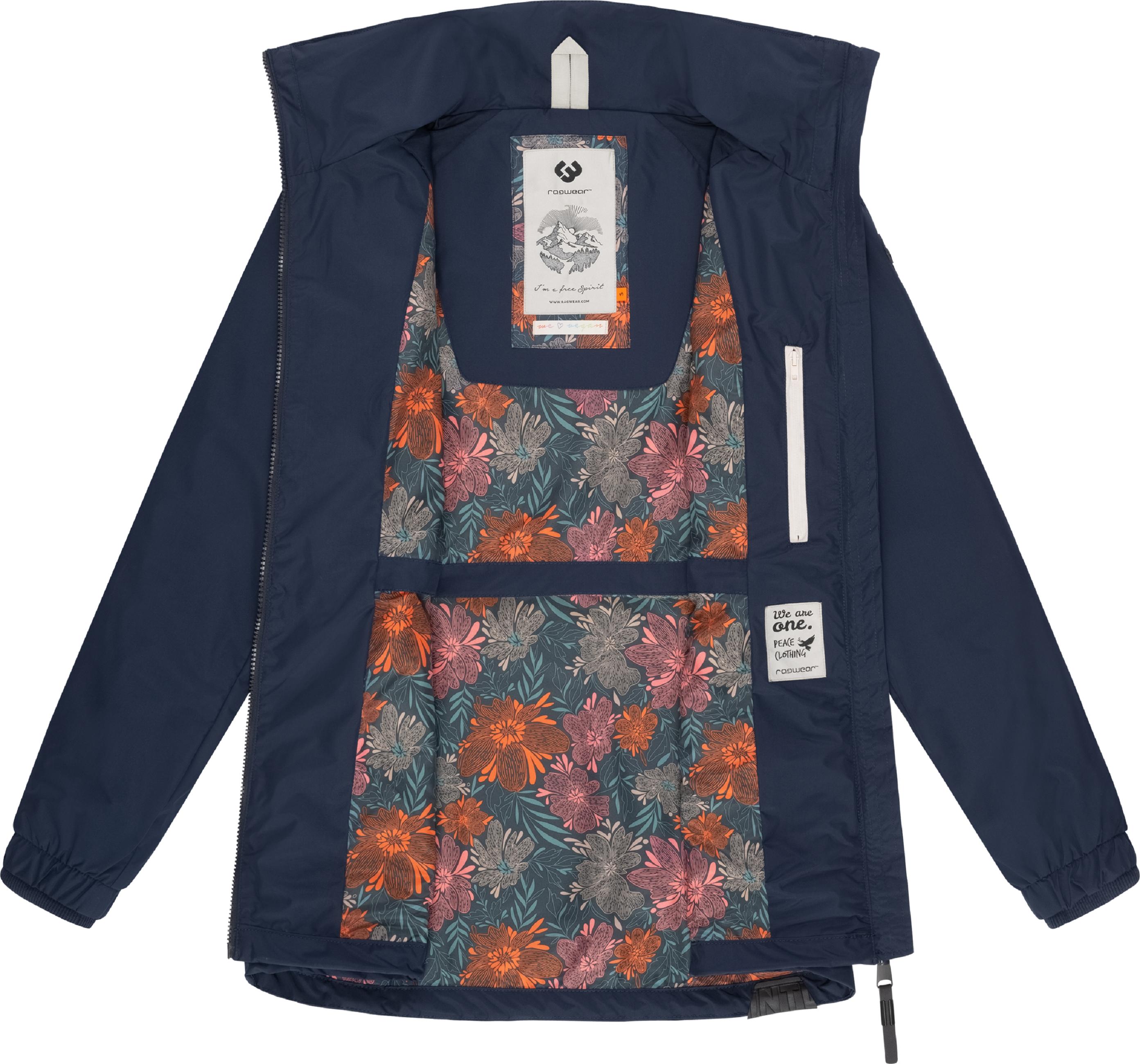 Wasserdichte Übergangsjacke "Tacy" Navy