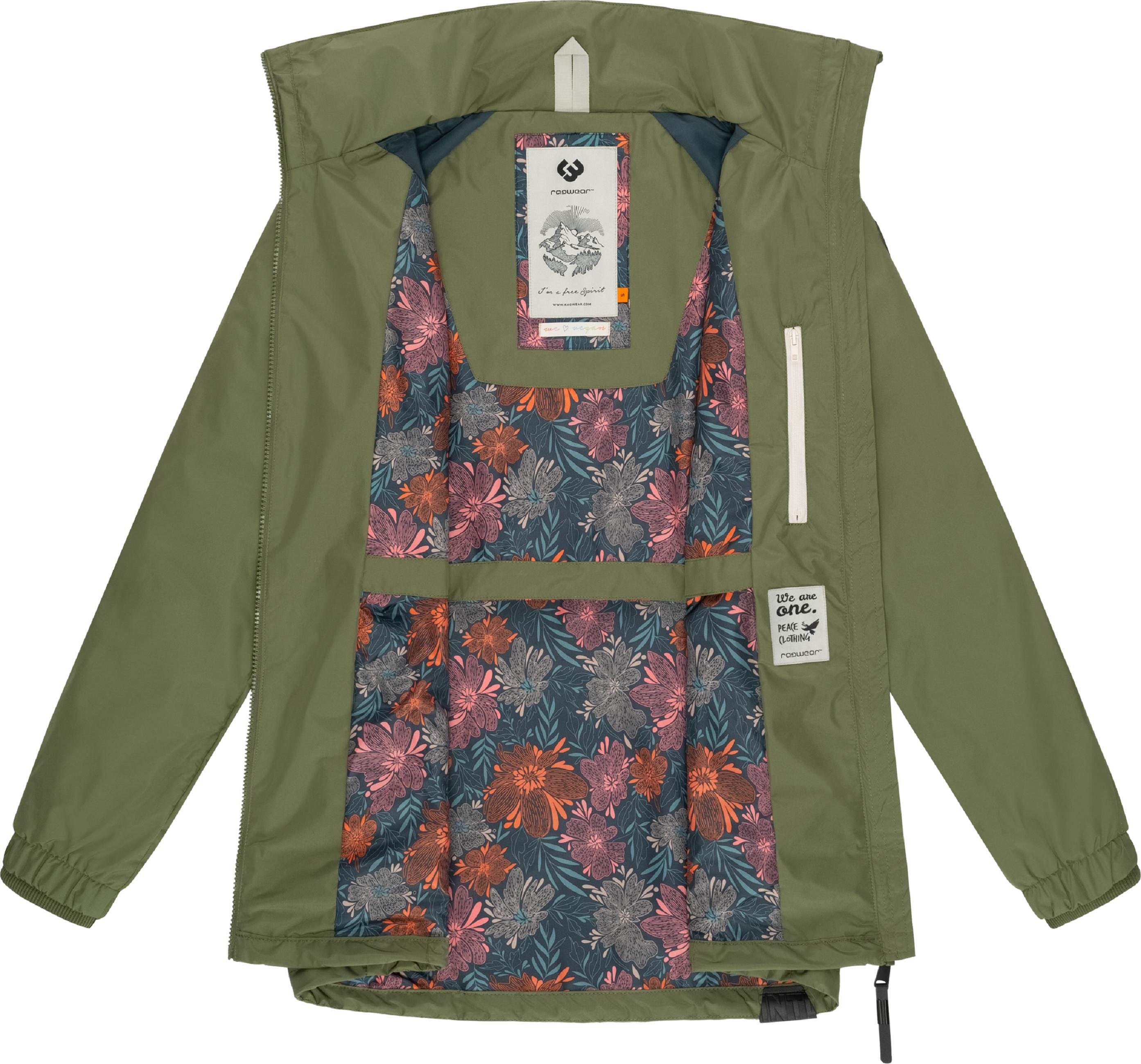 Wasserdichte Übergangsjacke "Tacy" Olive