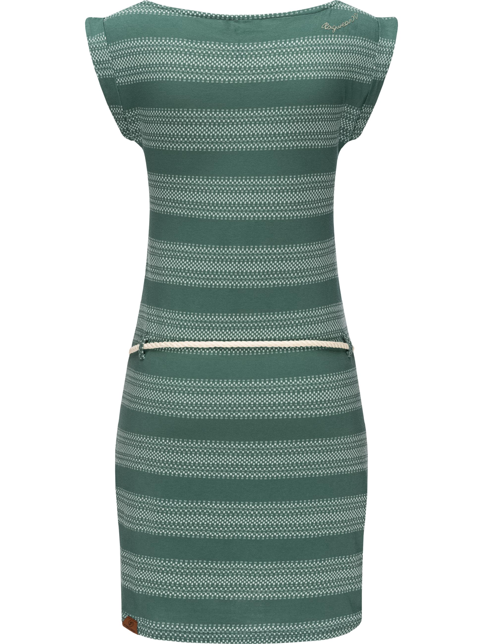 Leichtes Sommerkleid "Tag Blockstripes Intl." Dusty Green