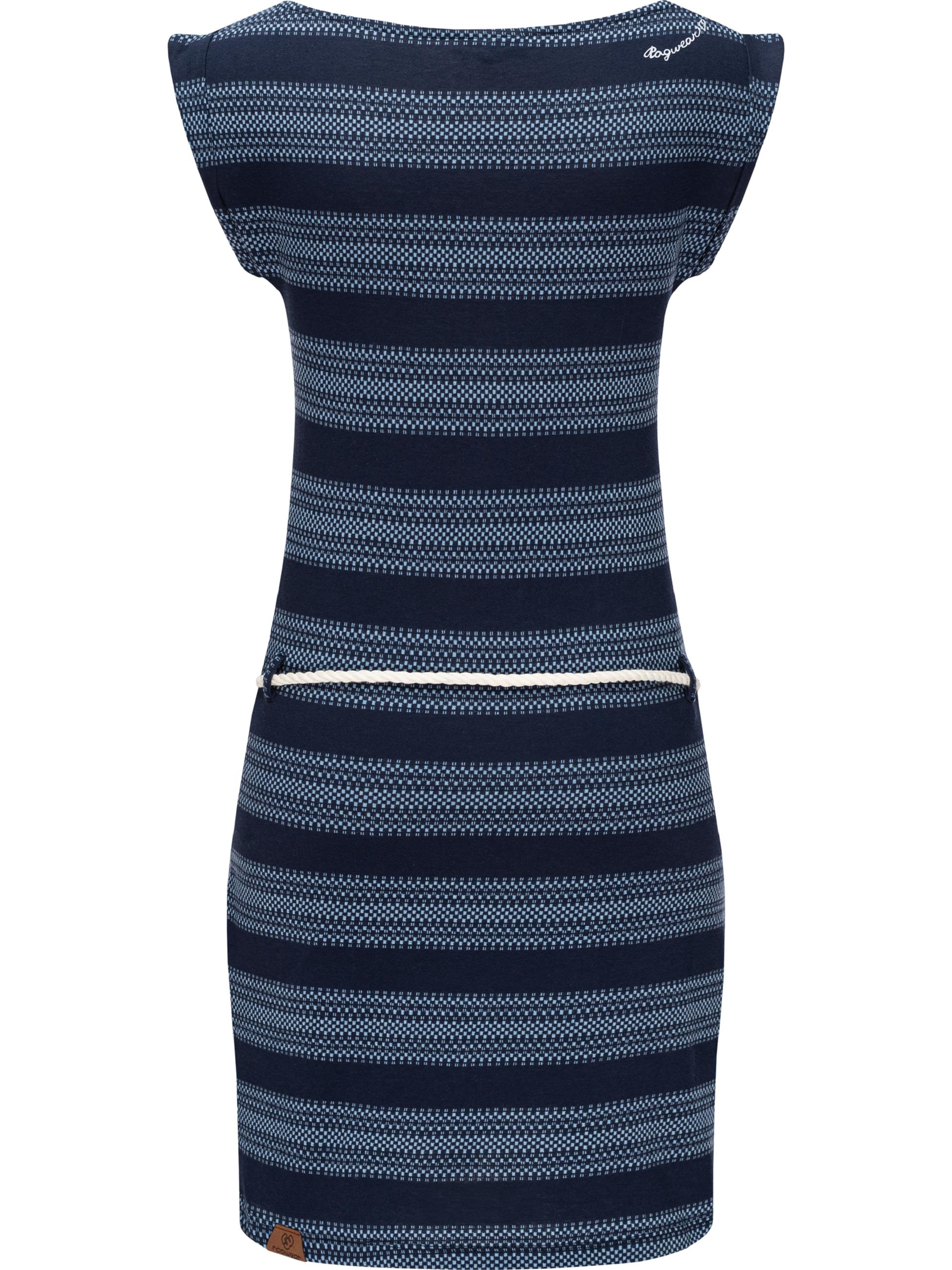 Leichtes Sommerkleid "Tag Blockstripes Intl." Navy