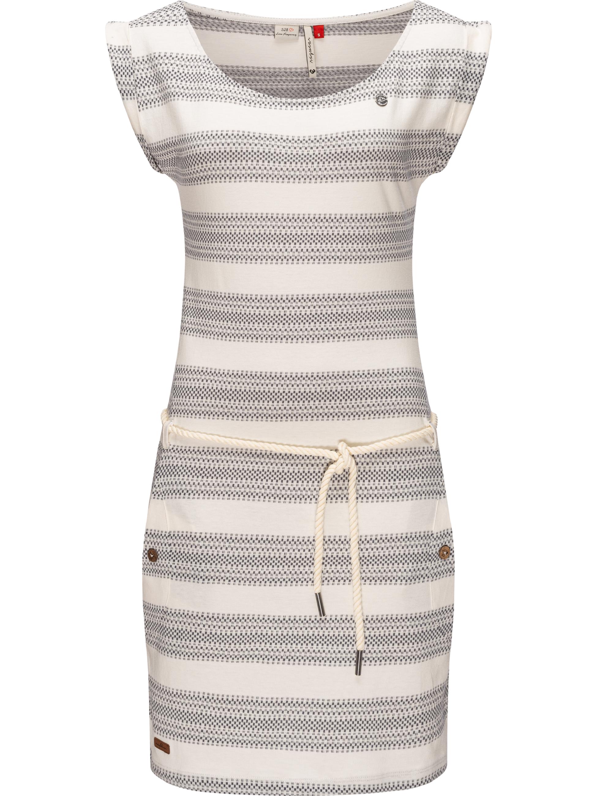 Leichtes Sommerkleid "Tag Blockstripes Intl." White