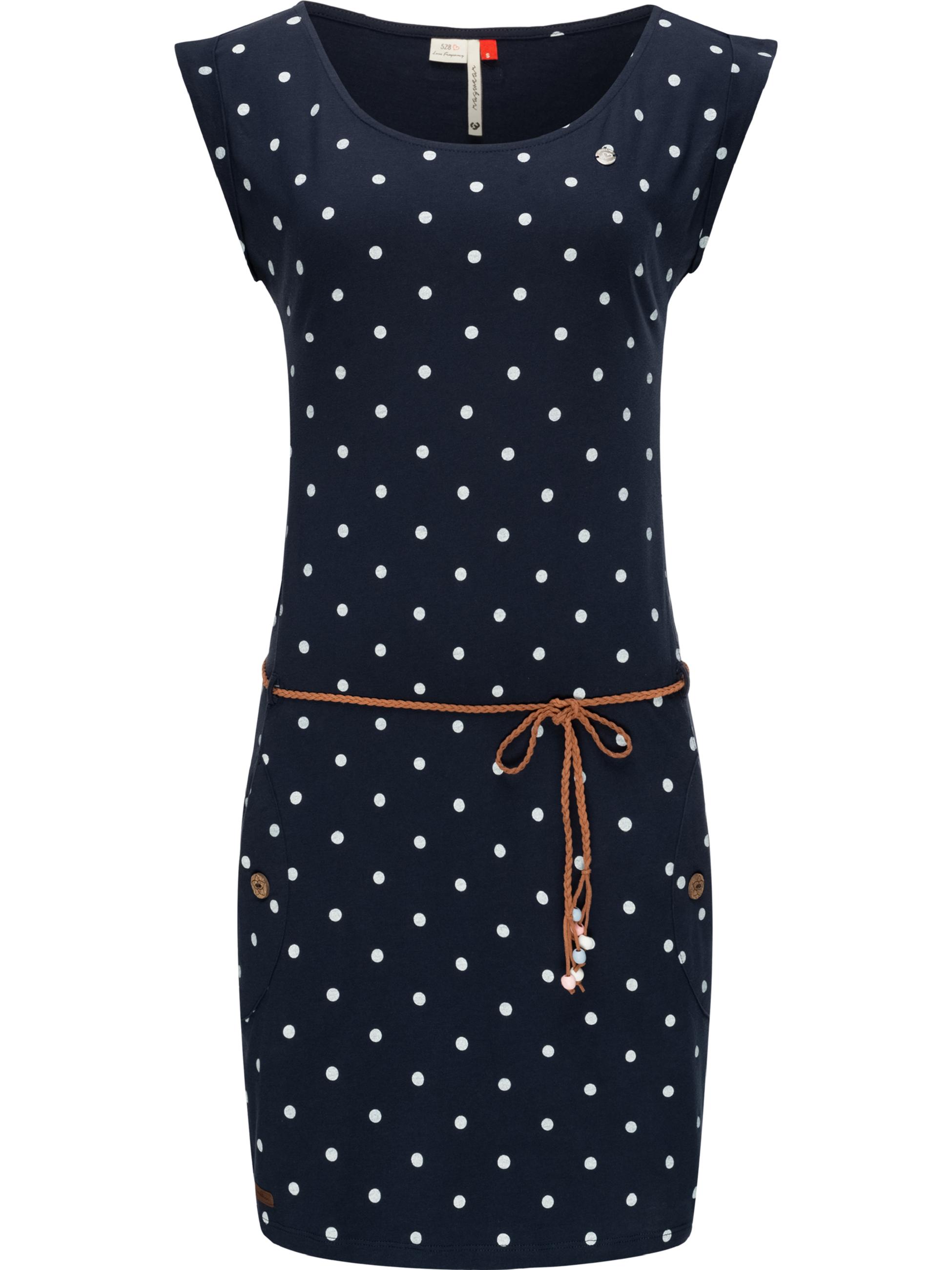 Leichtes Sommerkleid "Tag Dots" Blau20