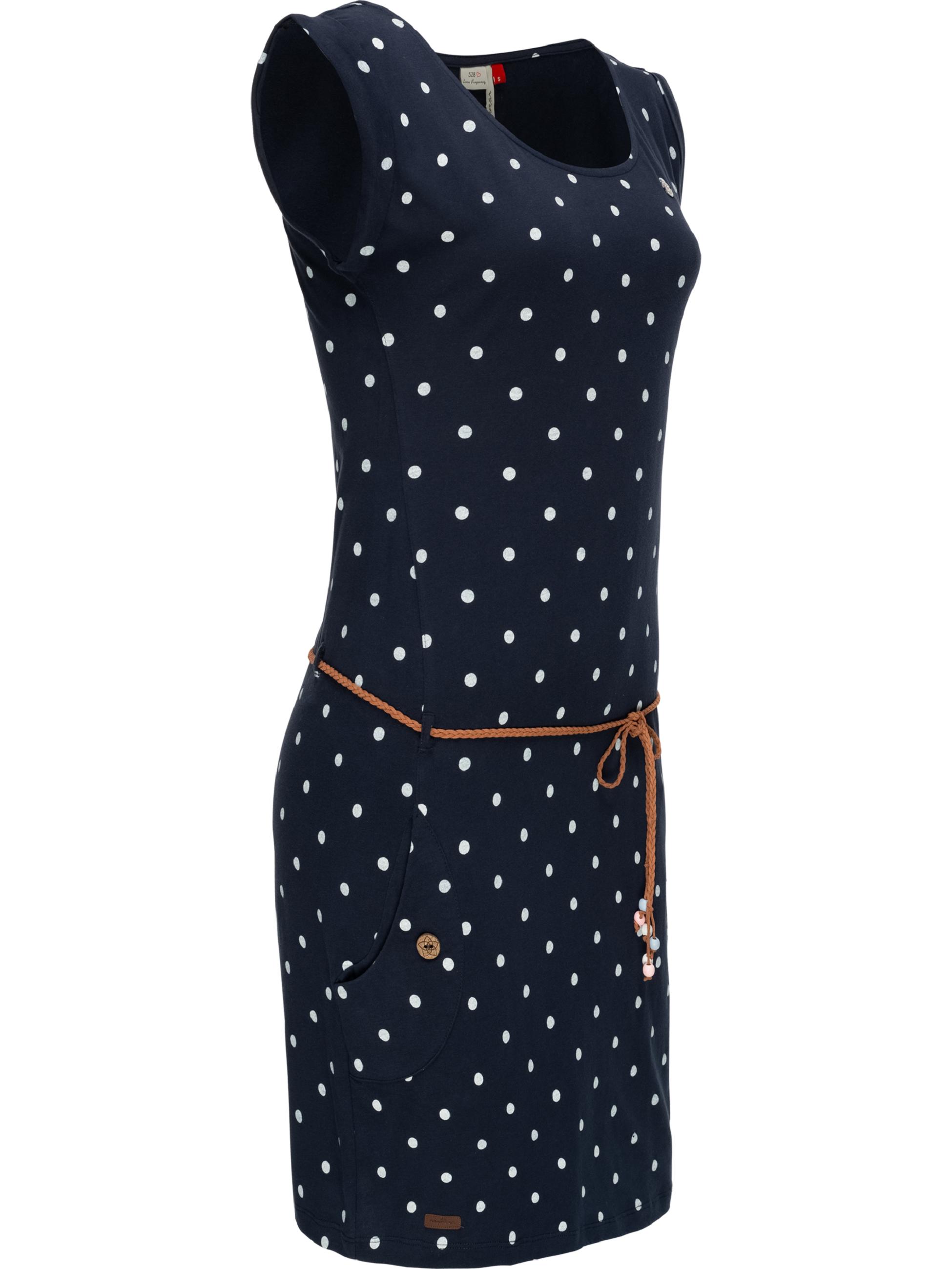 Leichtes Sommerkleid "Tag Dots" Blau20