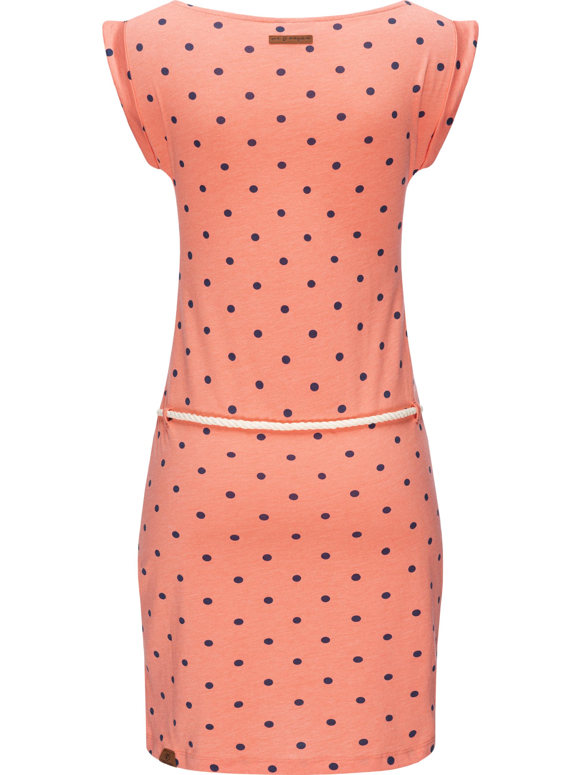 Leichtes Sommerkleid "Tag Dots" Coral21