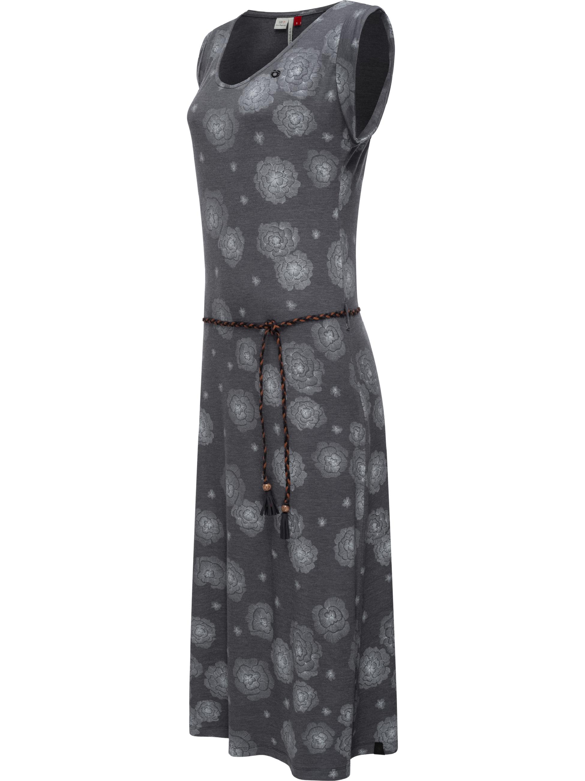 Langes Sommerkleid "Tag Midi" Dark Grey