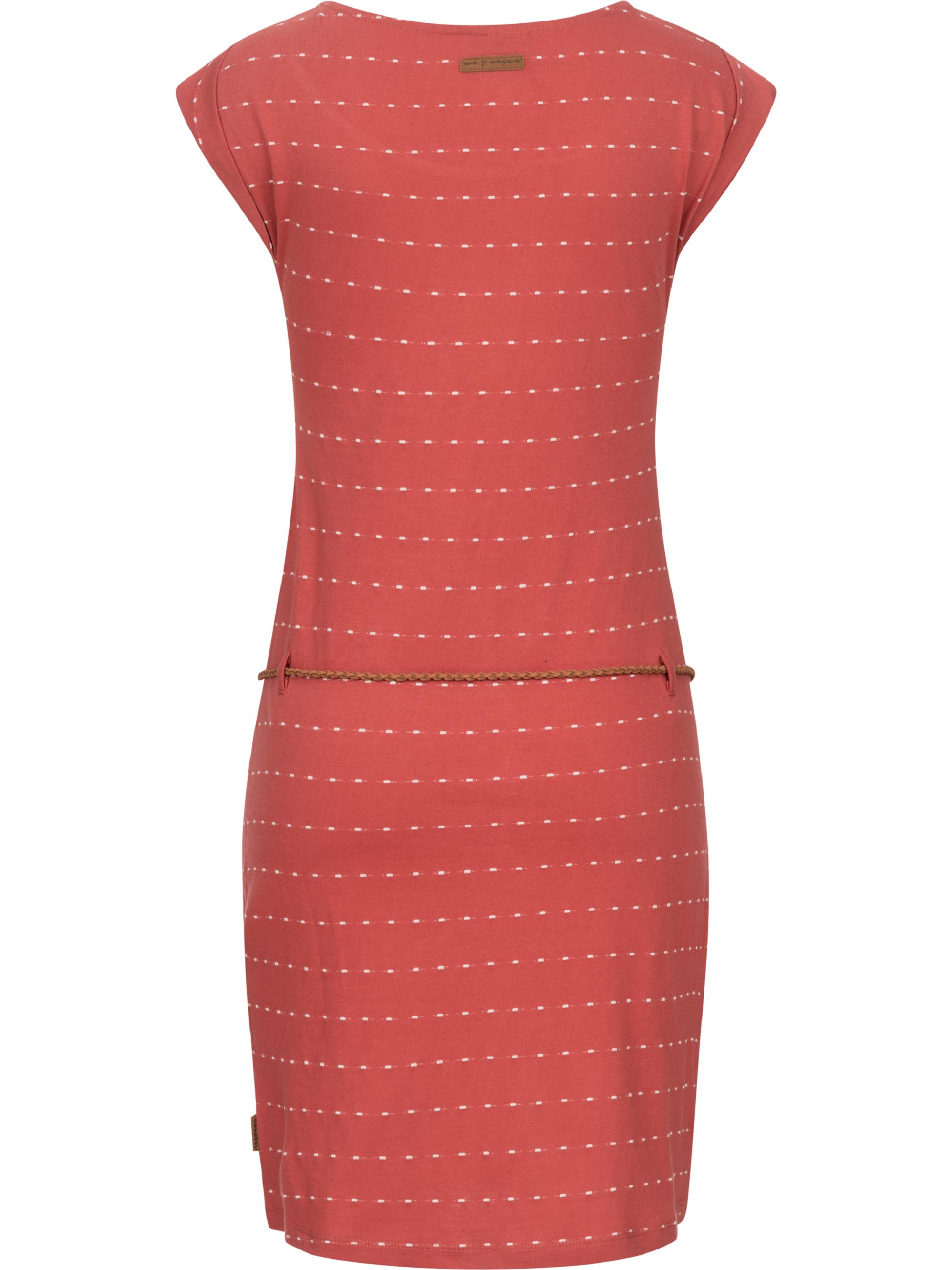 Leichtes Sommerkleid "Tag Stripes Intl." Rose