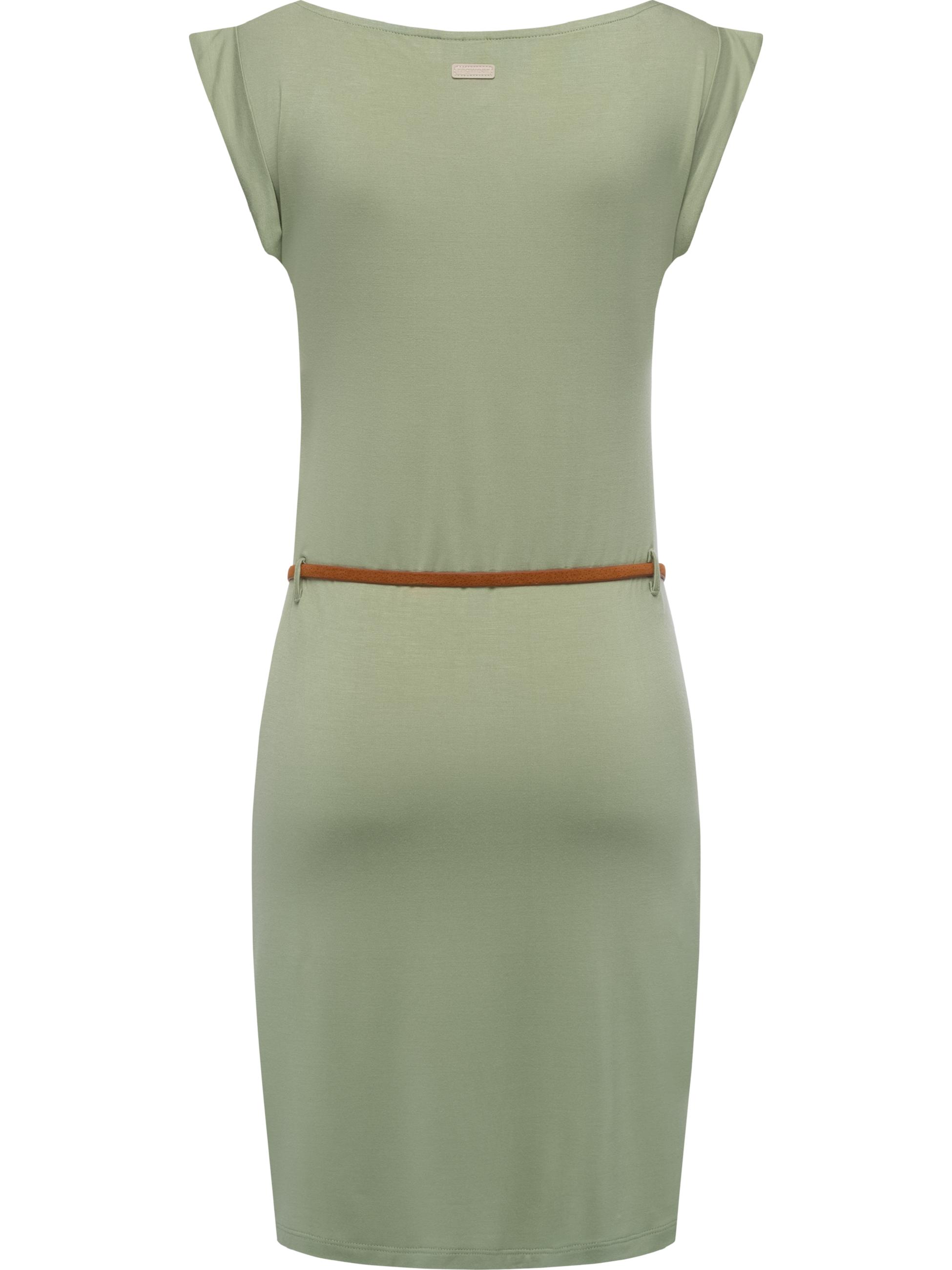 Sommerkleid mit Taillengürtel "Tagg" Dusty Green