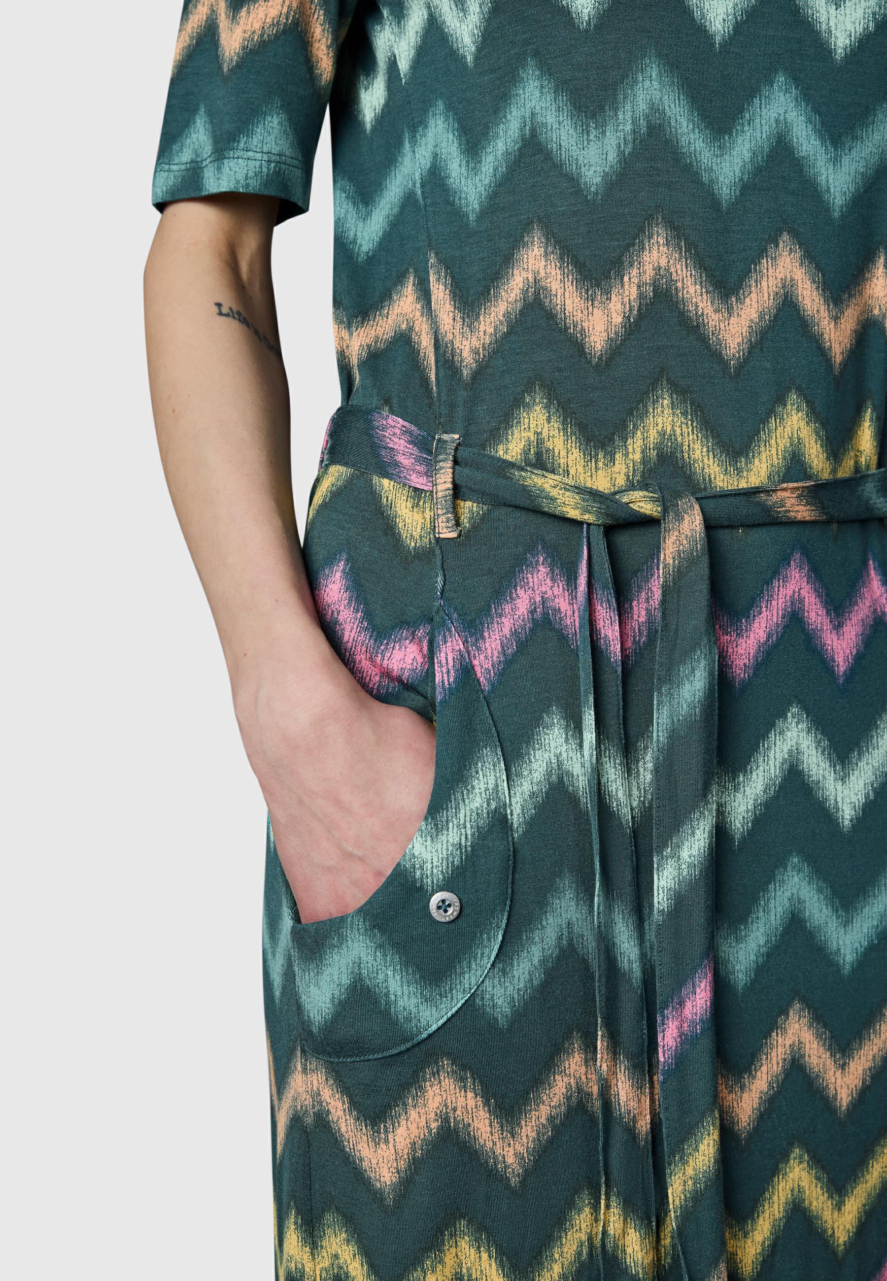 Midikleid "Taggiana Print" Dark Multi Combo