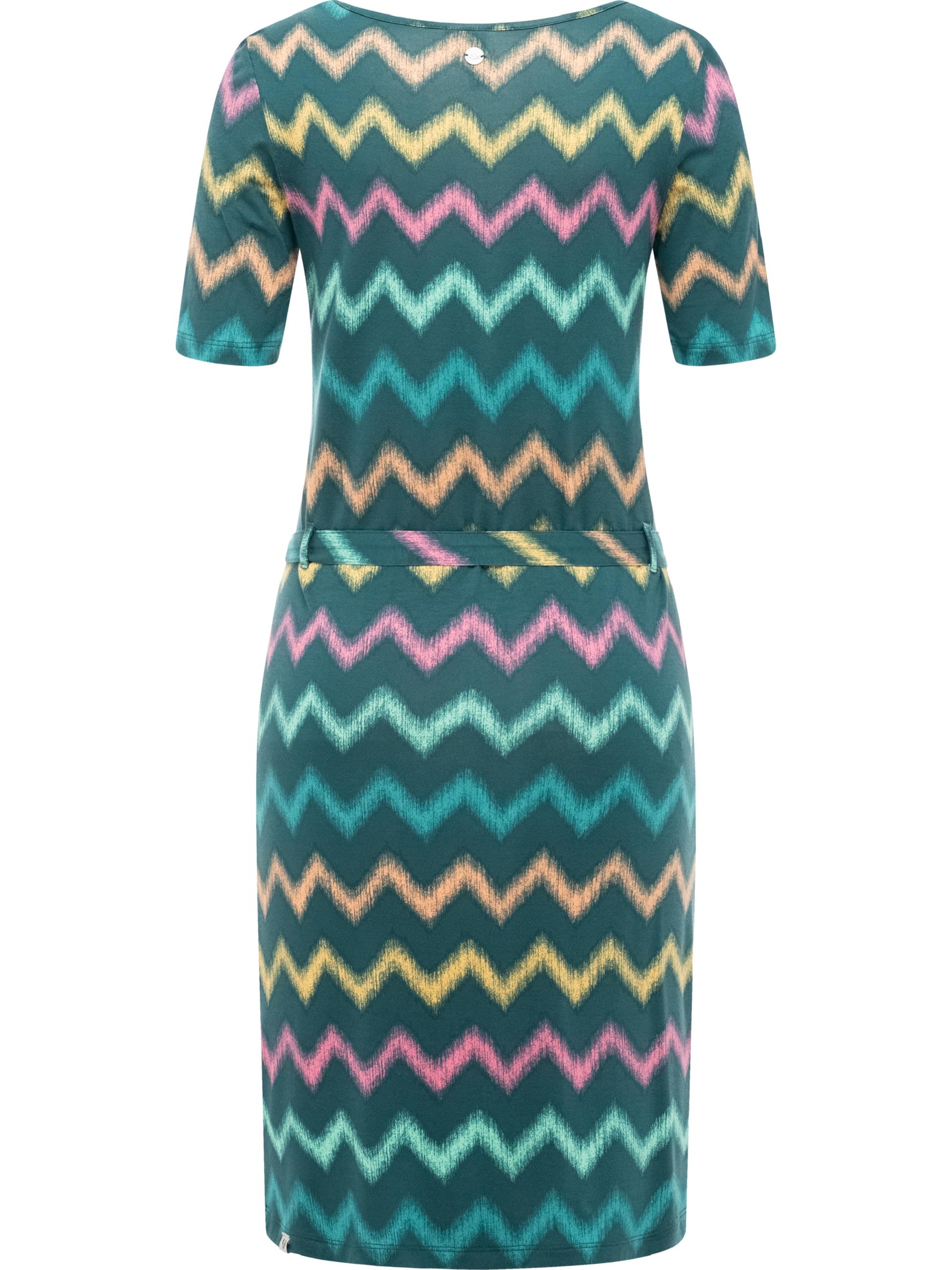 Midikleid "Taggiana Print" Dark Multi Combo