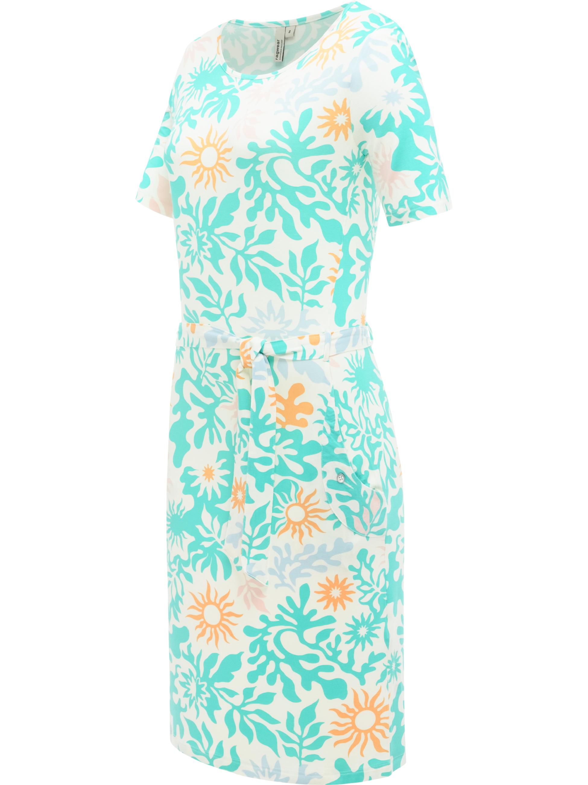 Midikleid "Taggiana Print" Mint Combo