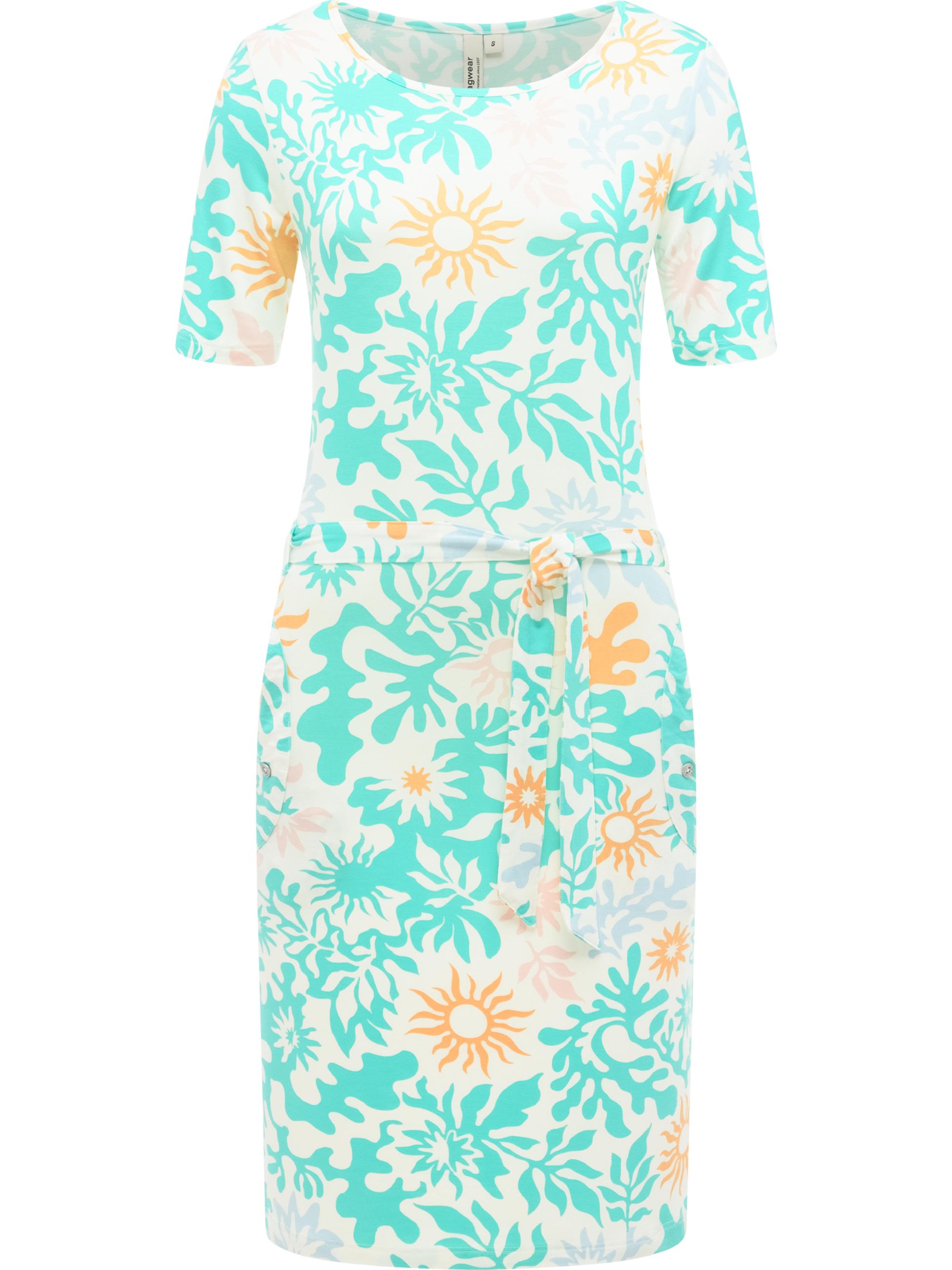 Midikleid "Taggiana Print" Mint Combo