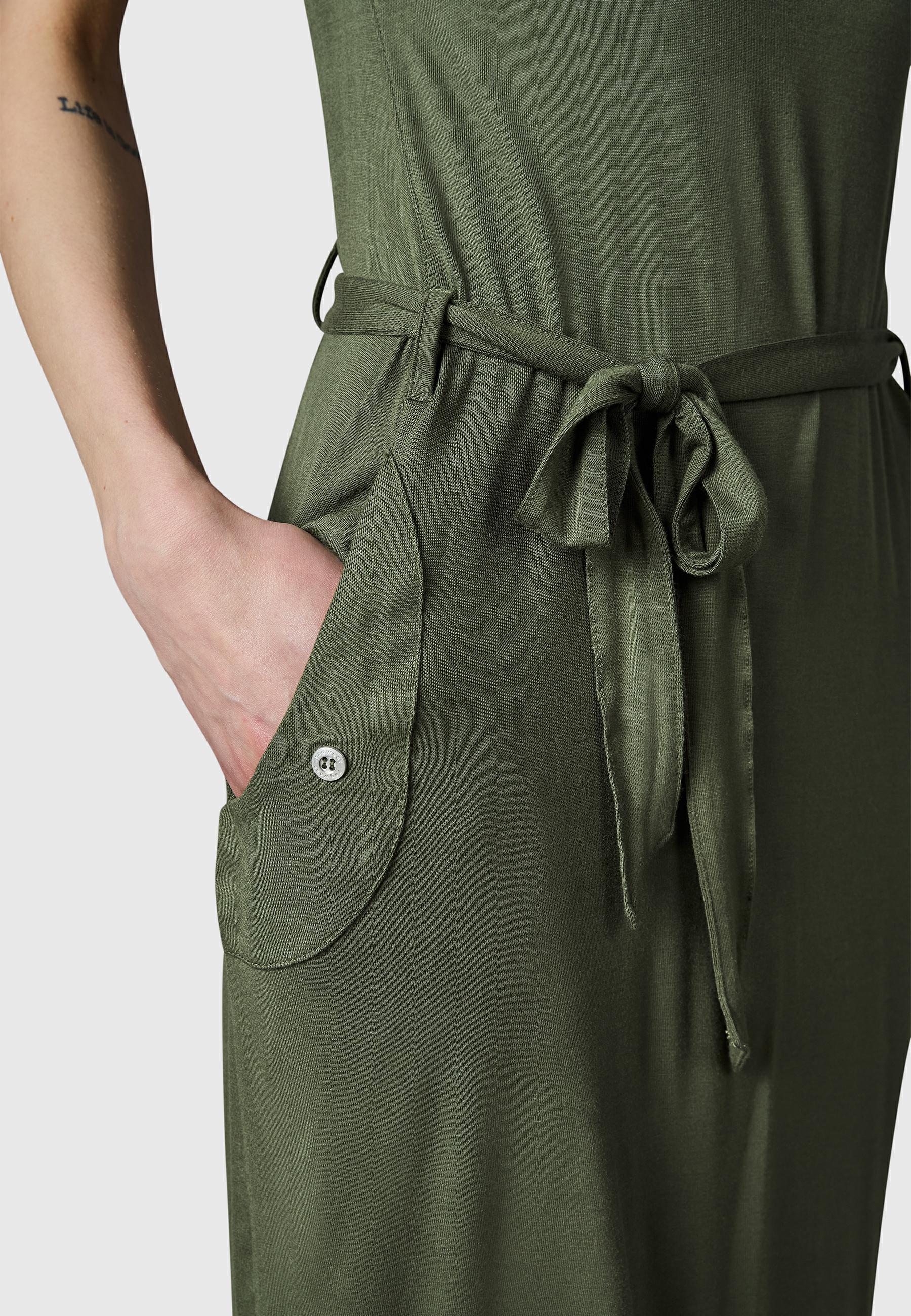 Damen Sommerkleid Kurzarm Midikleid "Taggien" Dark Olive26