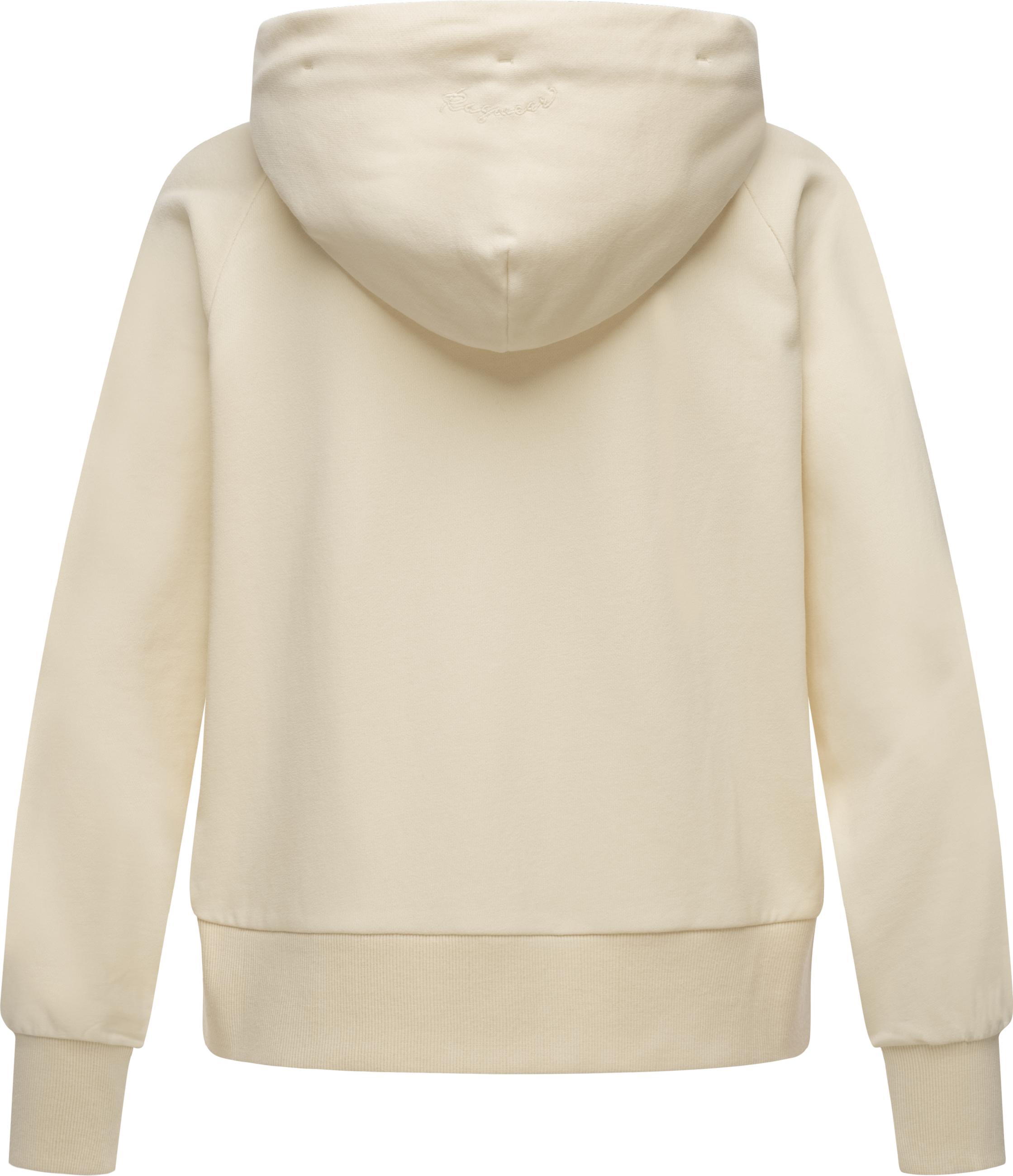 Kurze Sweatjacke mit Kapuze "Taila" Beige