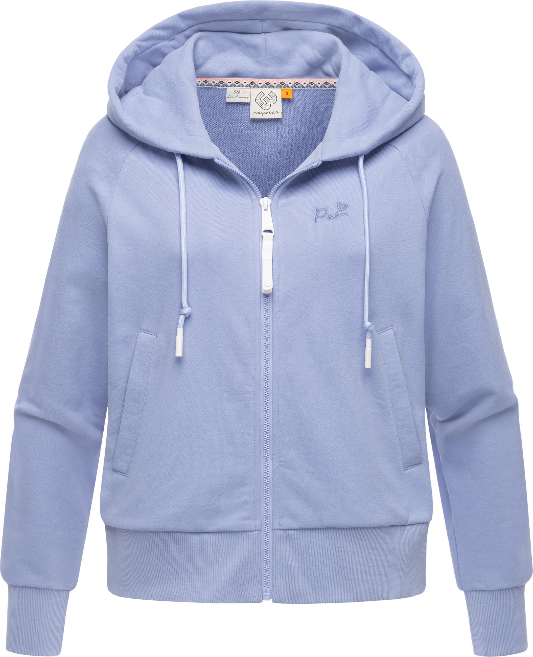 Kurze Sweatjacke mit Kapuze "Taila" Blue