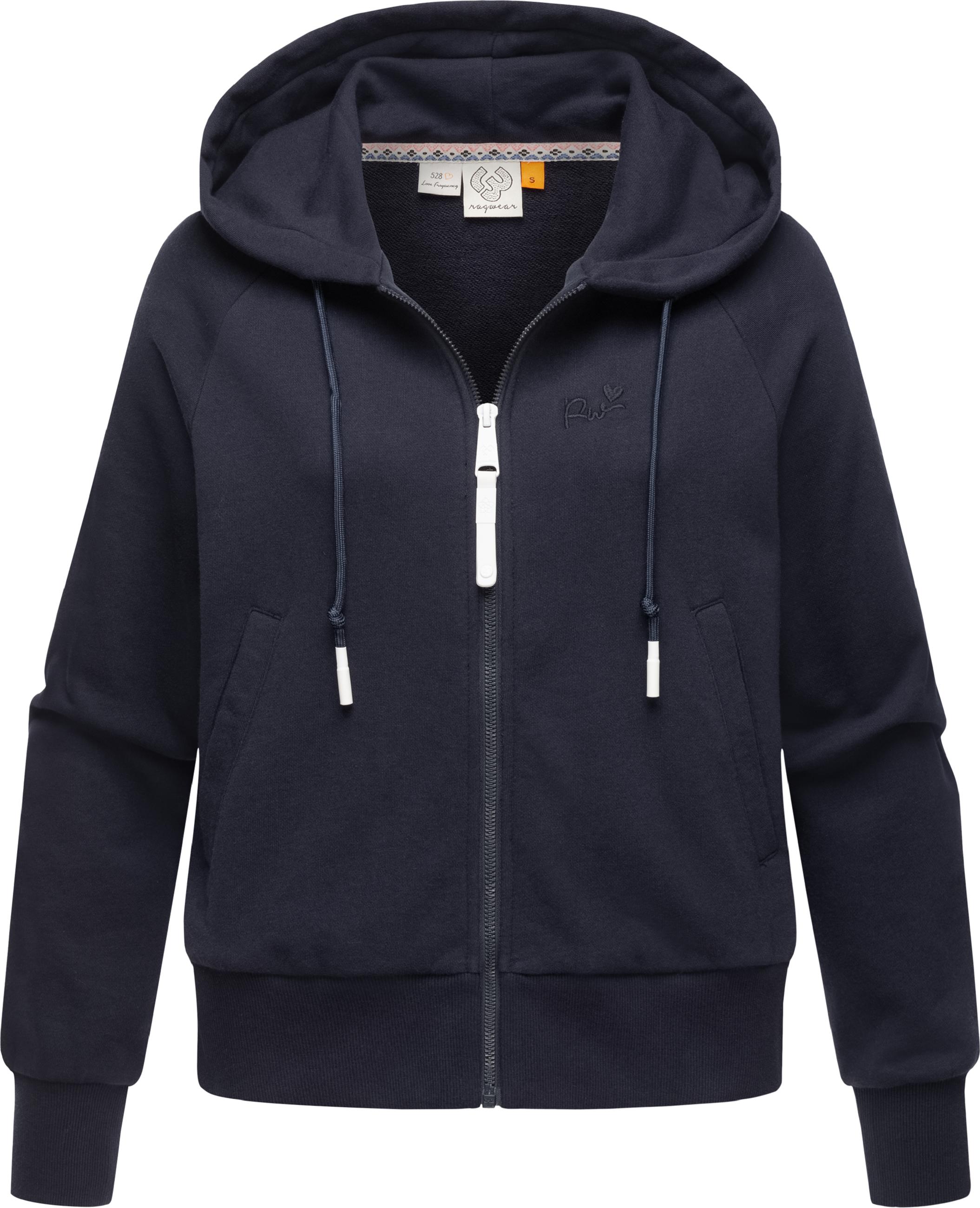 Kurze Sweatjacke mit Kapuze "Taila" Navy