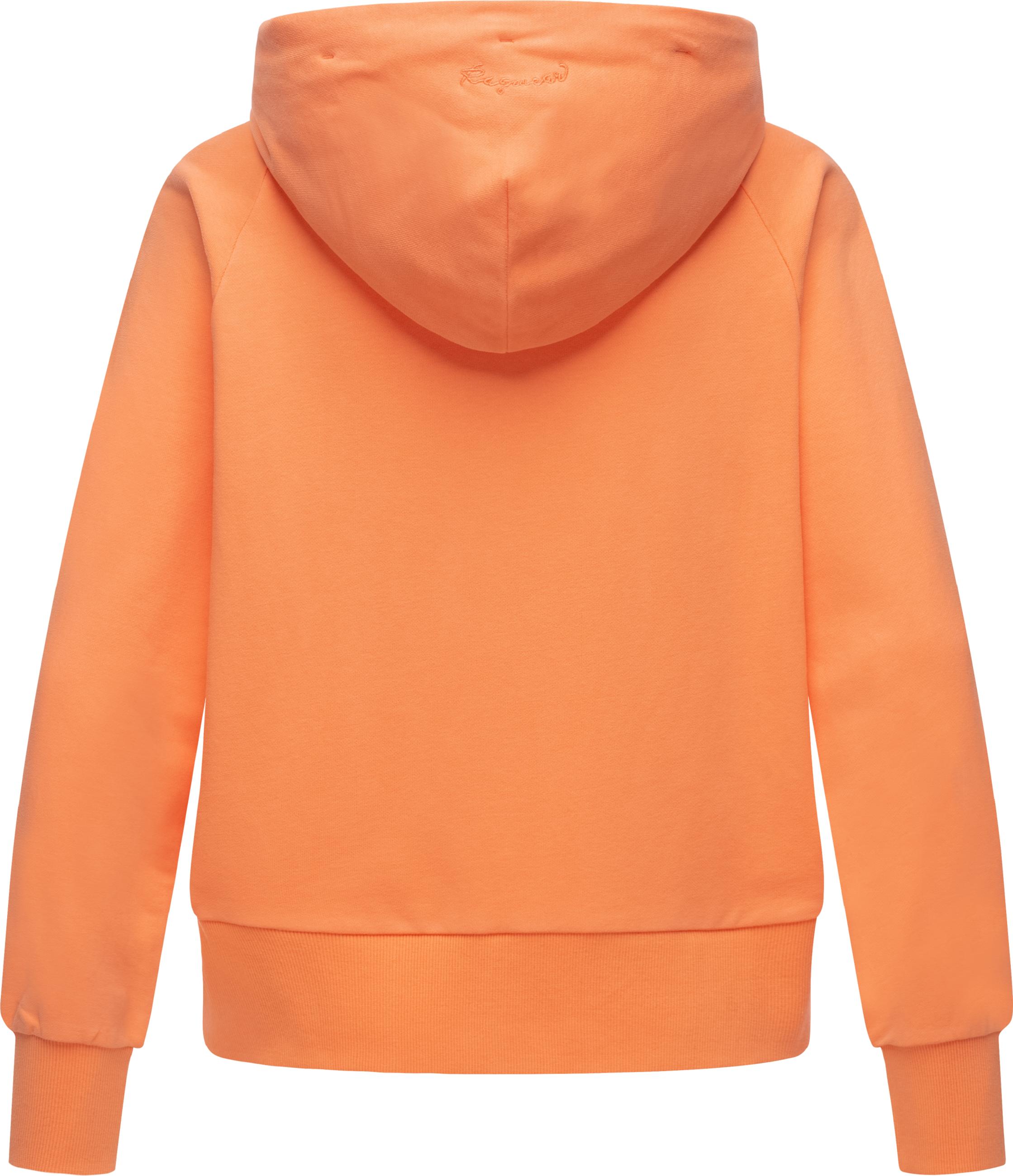 Kurze Sweatjacke mit Kapuze "Taila" Peach